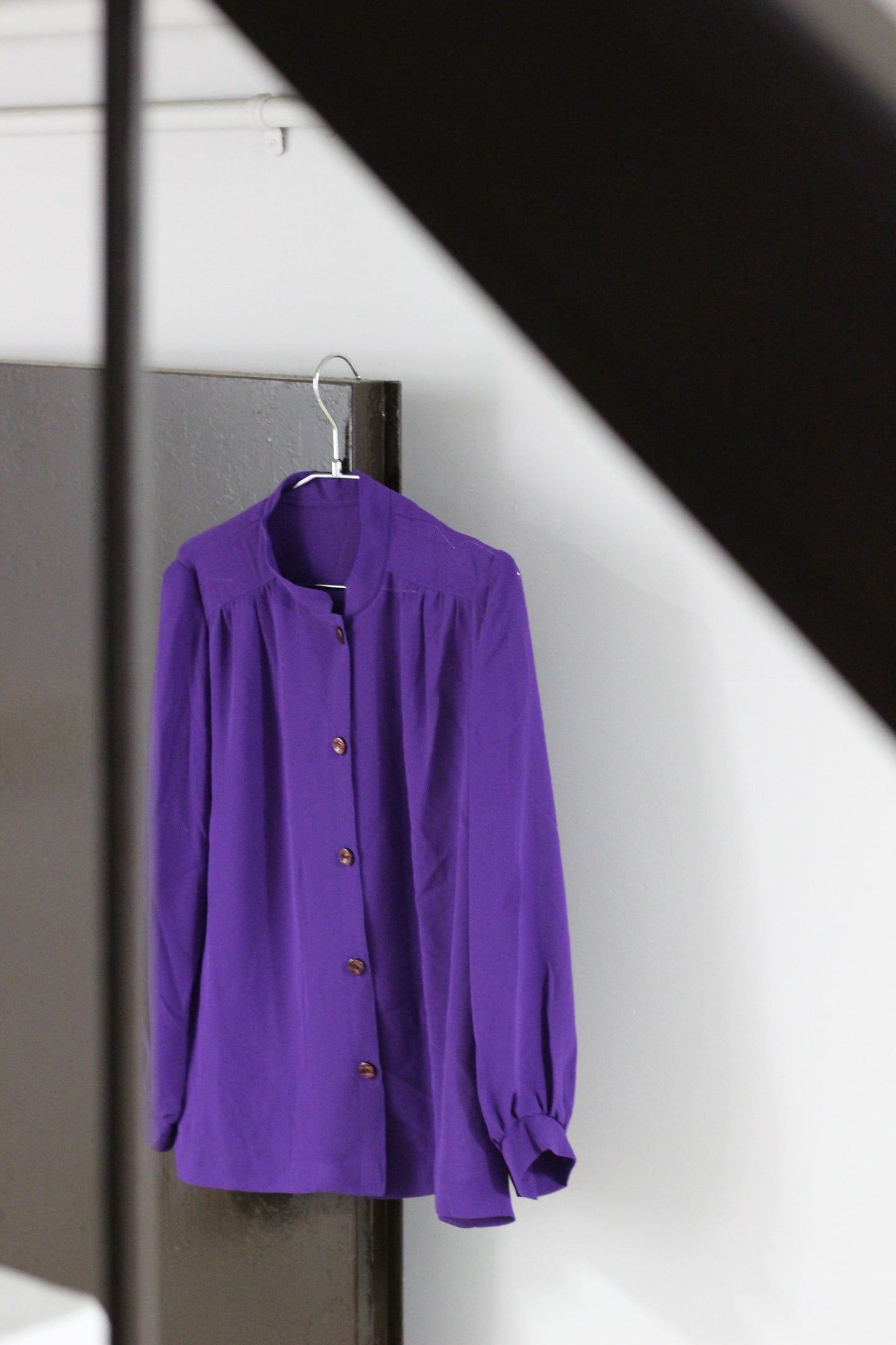 Vintage Vivid Color Long Sleeve Blouse x10点