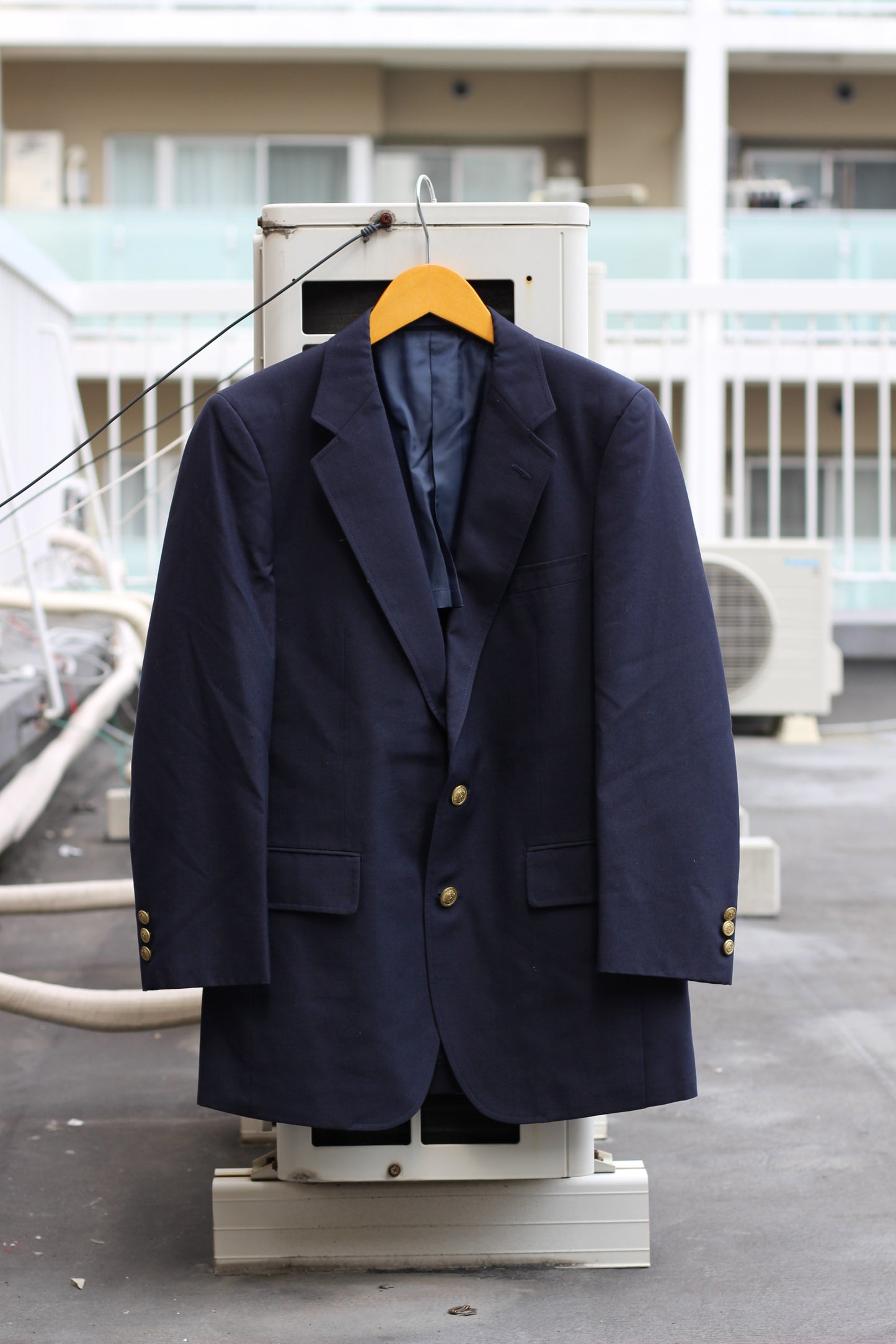 Men's High Grade Gold Button Tailored Jacket x7点