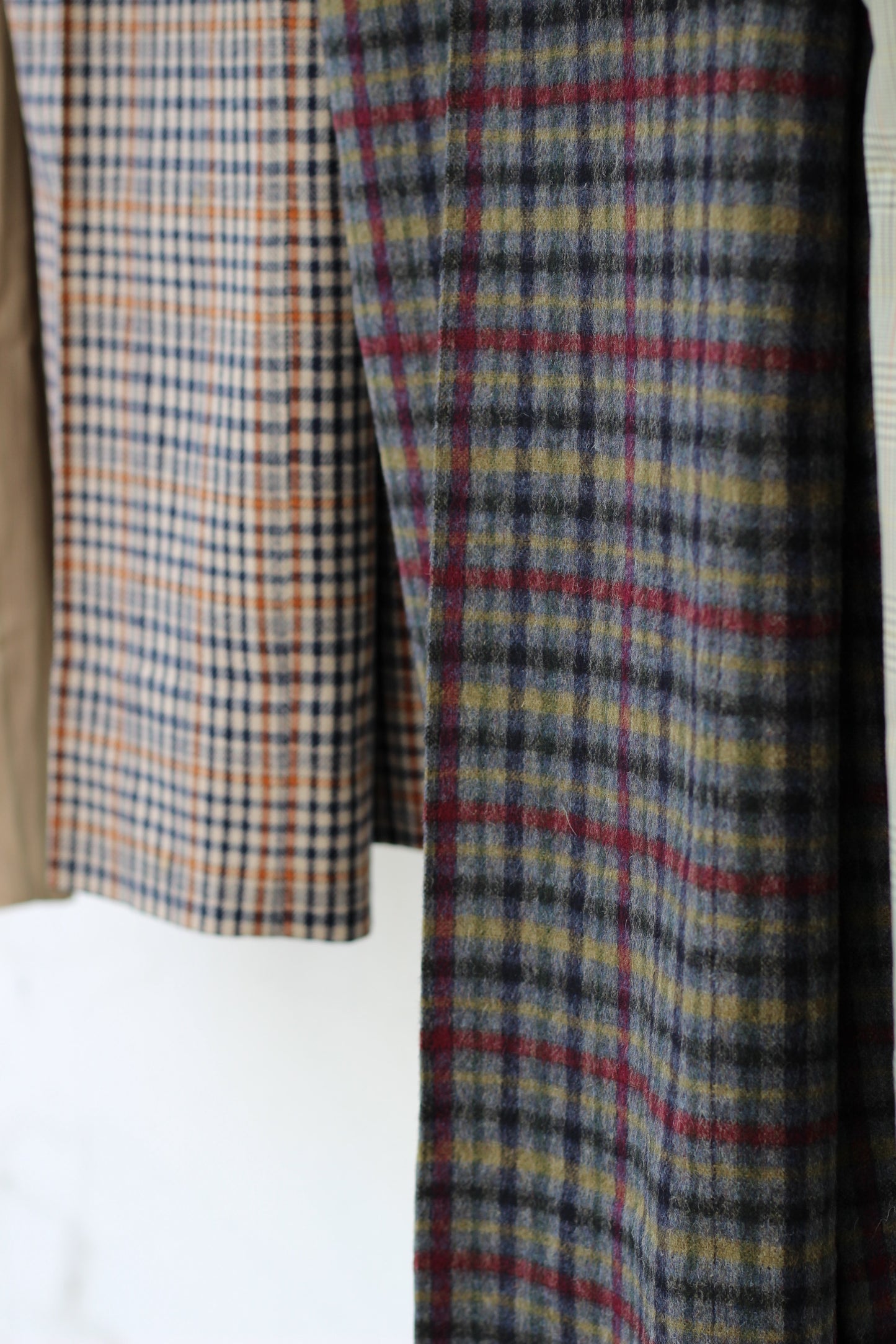 Men's Design Check Slacks x4点