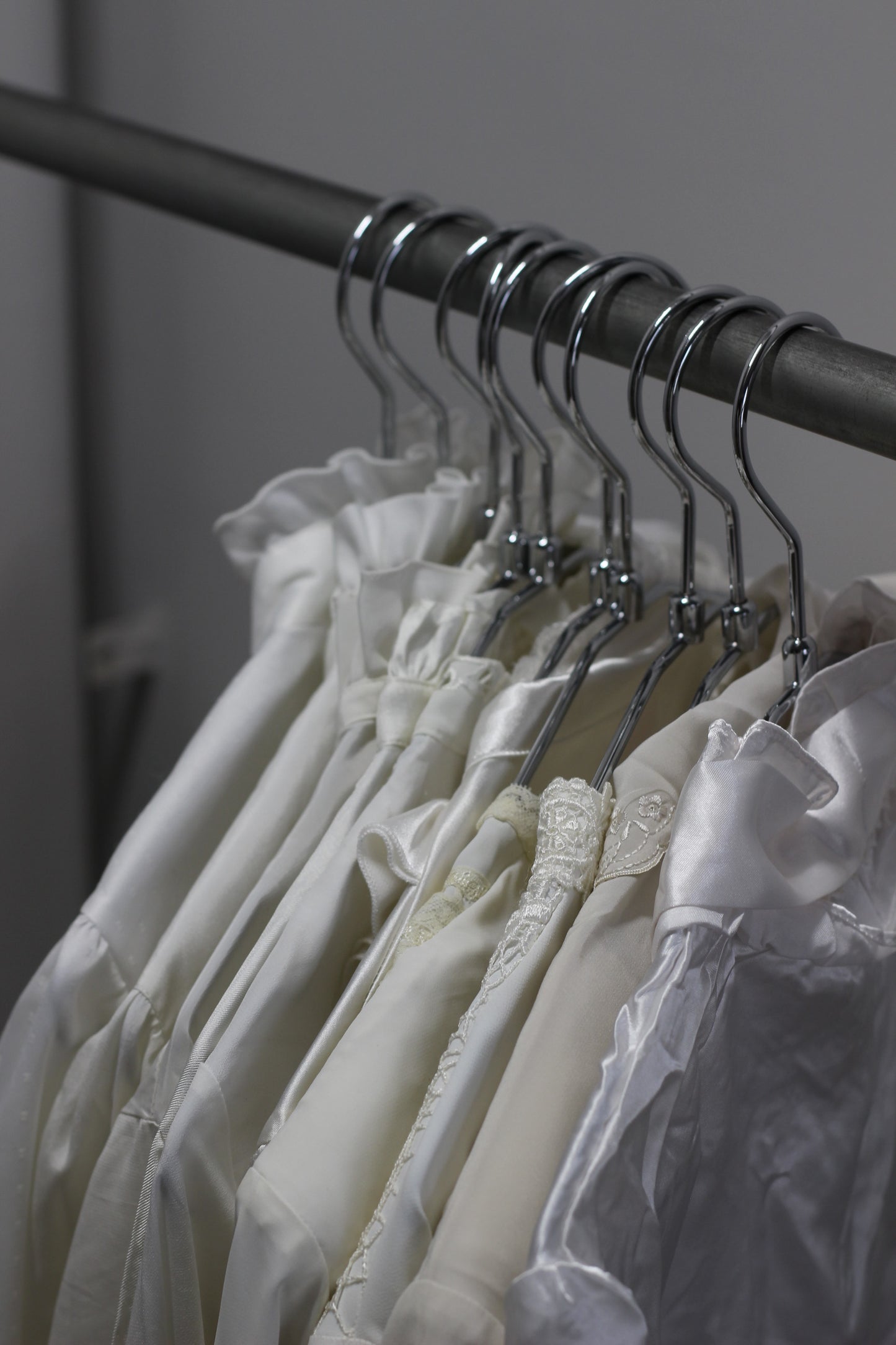 Vintage White Ruffle & Lace Long Sleeve Blouse x10点