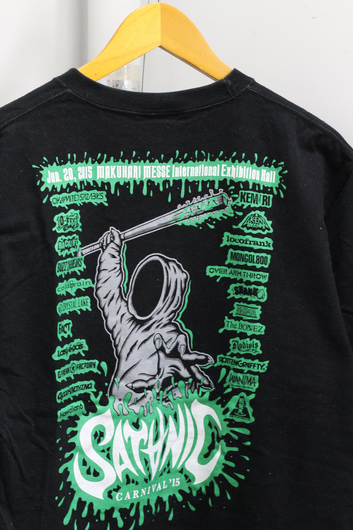 Rock Band Print T-Shirt x2点