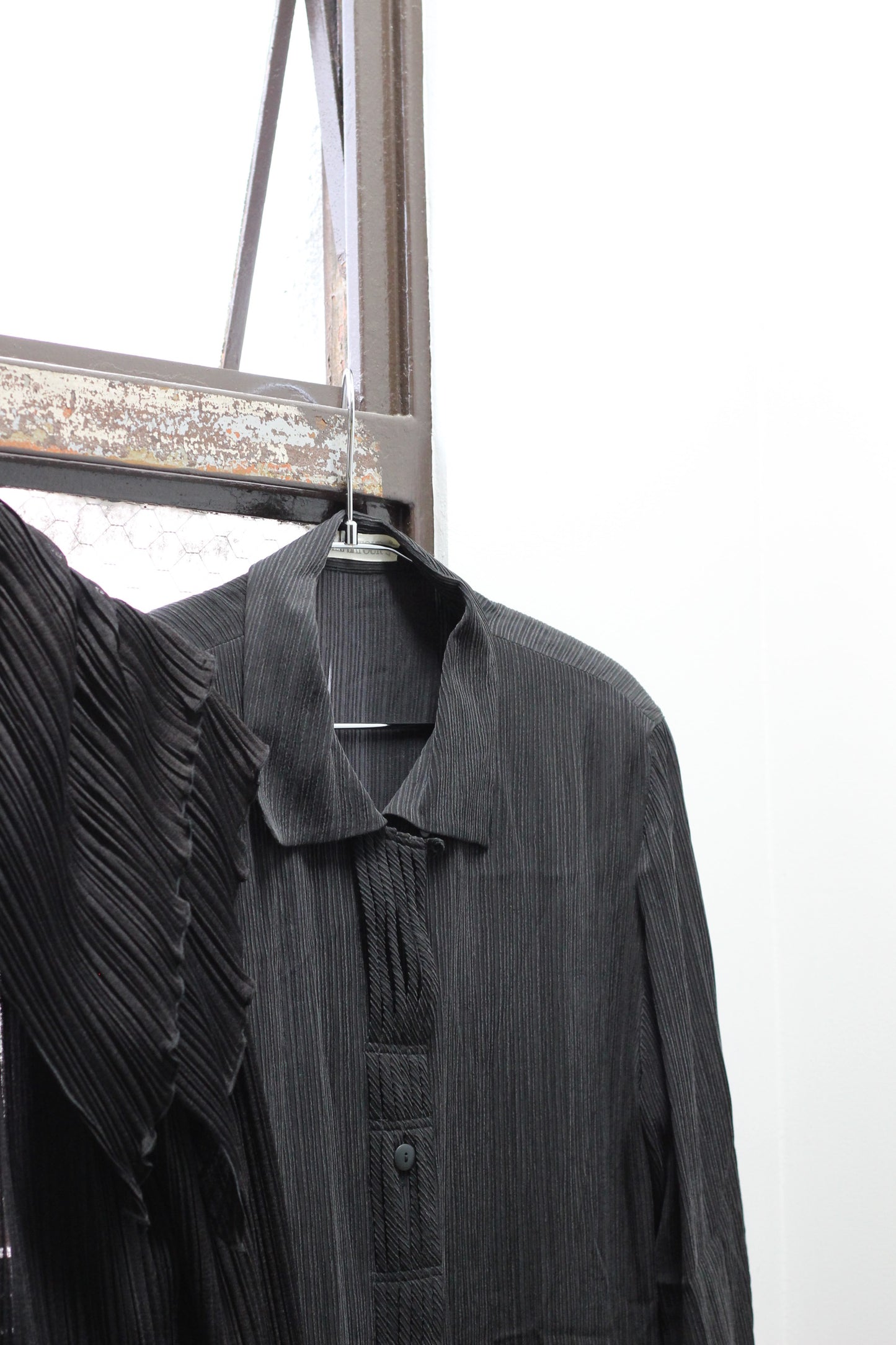 Vintage Design Pleats Tops x6点