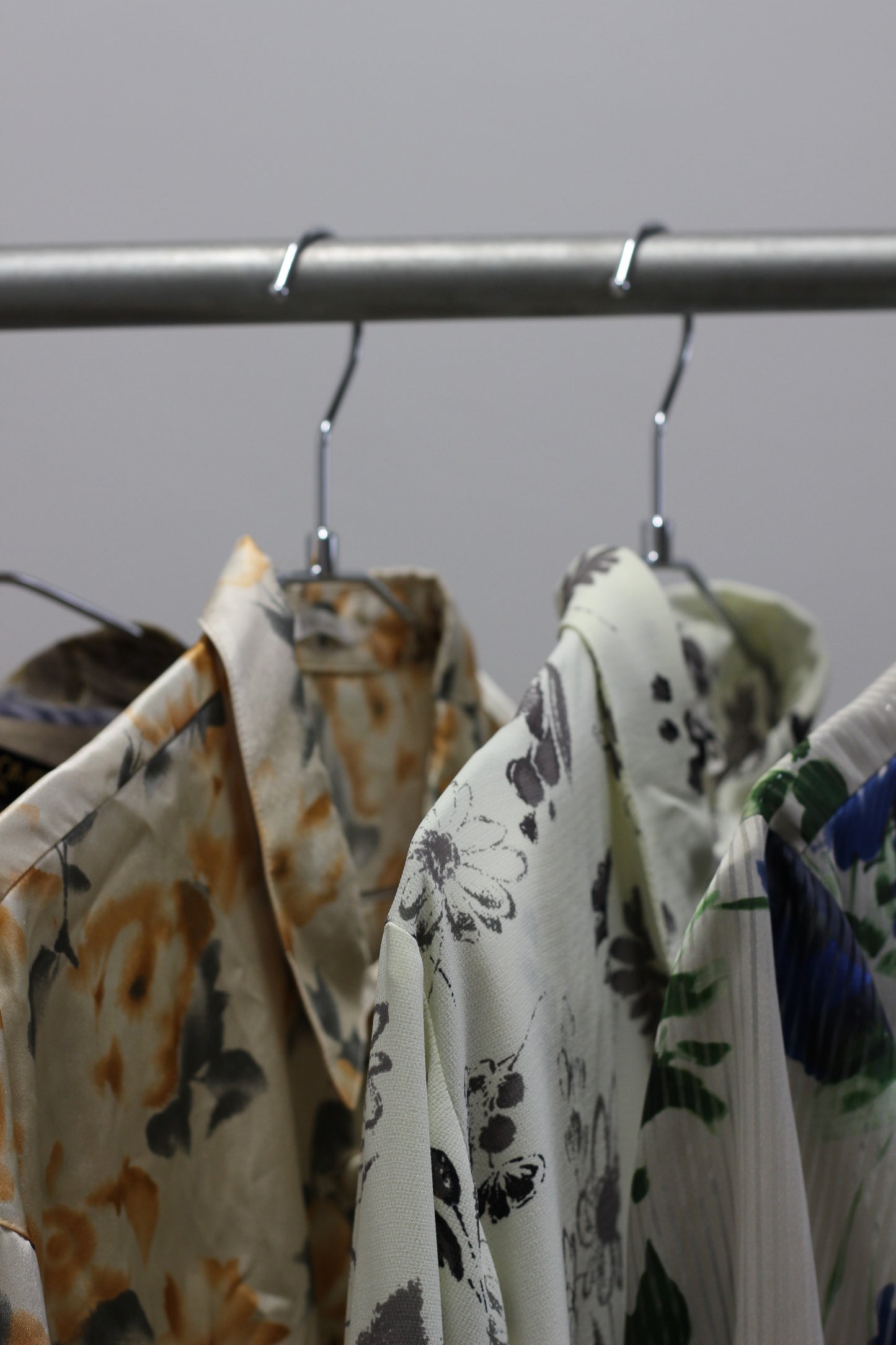 Vintage Big Flower Long Sleeve Blouse x10点