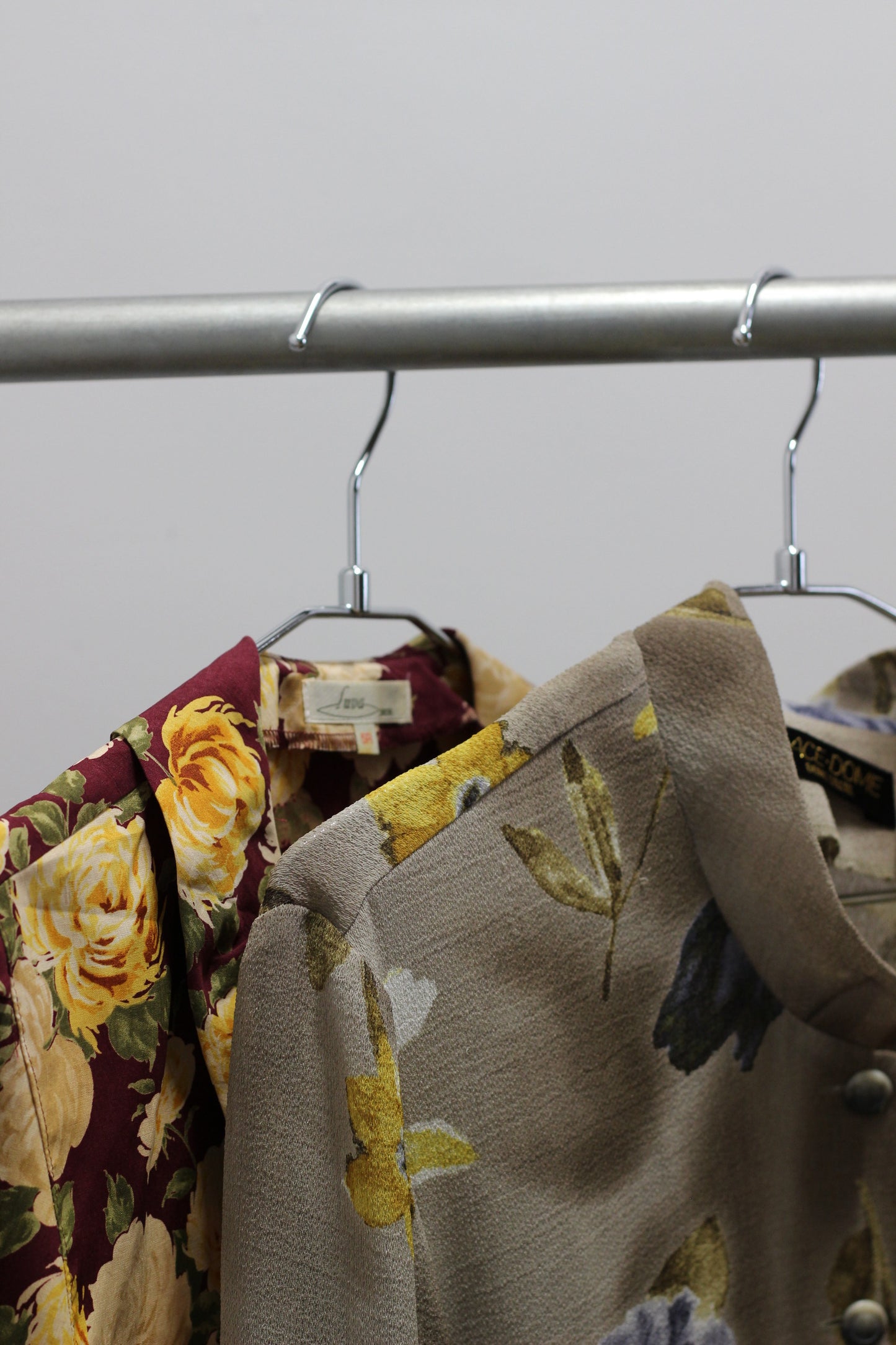 Vintage Big Flower Long Sleeve Blouse x10点