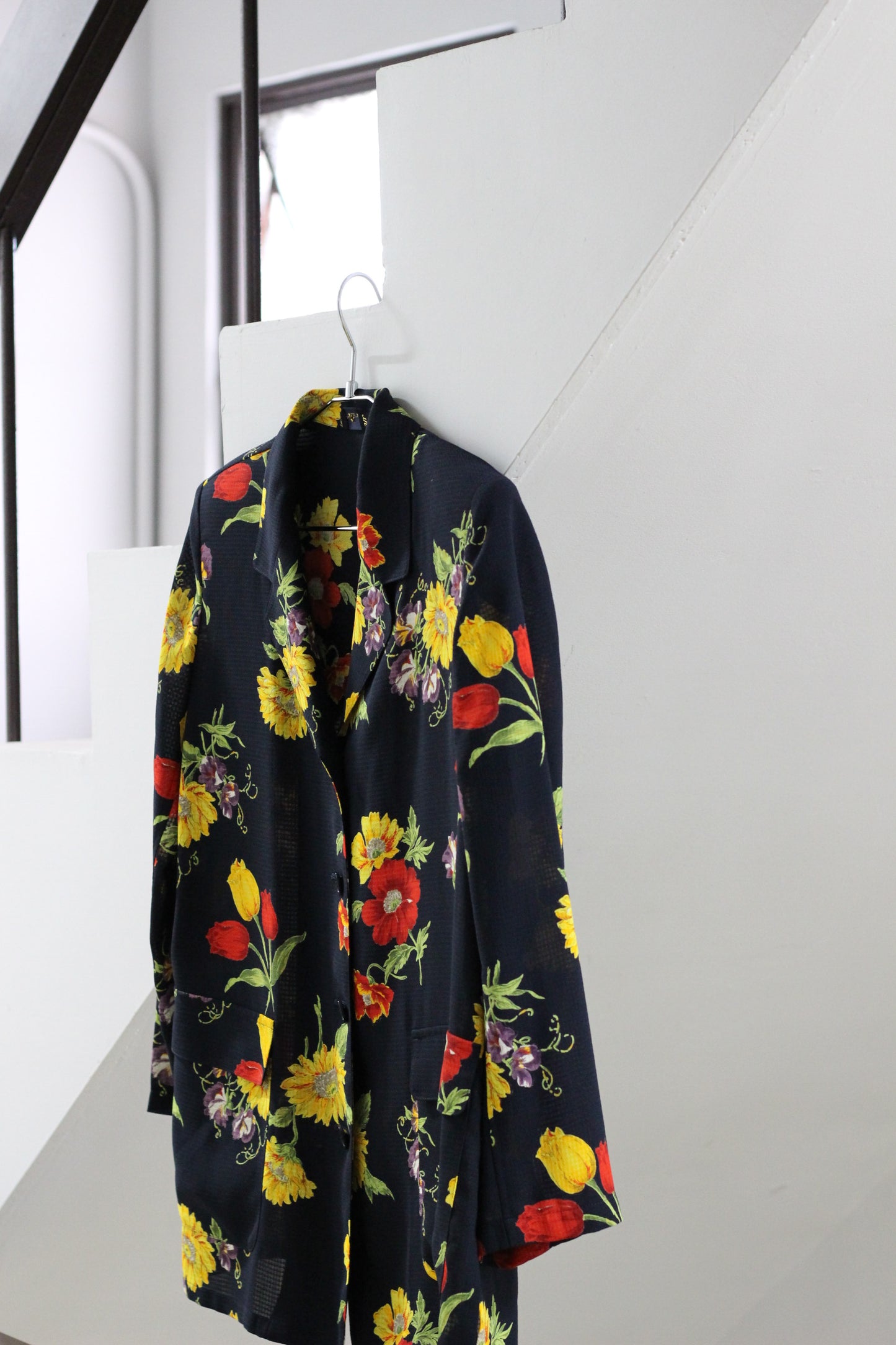Vintage Big Flower Long Sleeve Blouse x10点