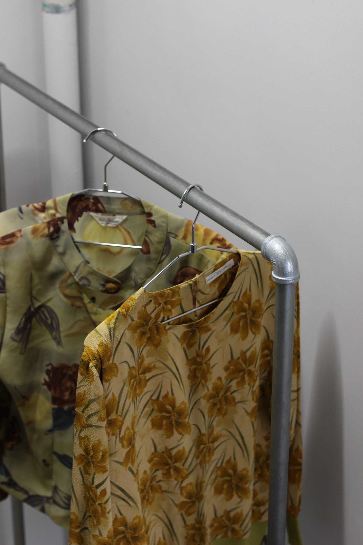 Vintage Big Flower Long Sleeve Blouse x10点