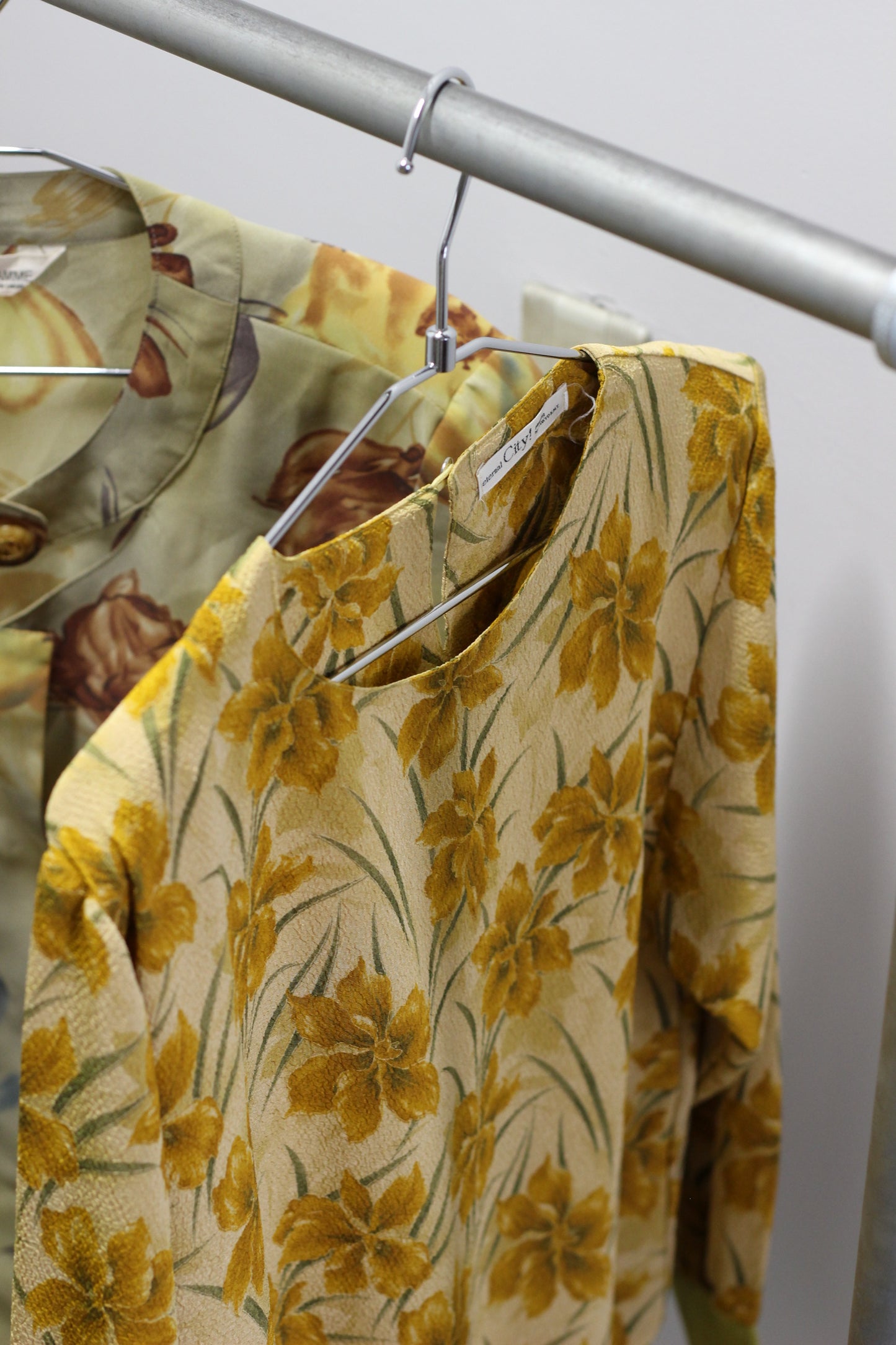 Vintage Big Flower Long Sleeve Blouse x10点