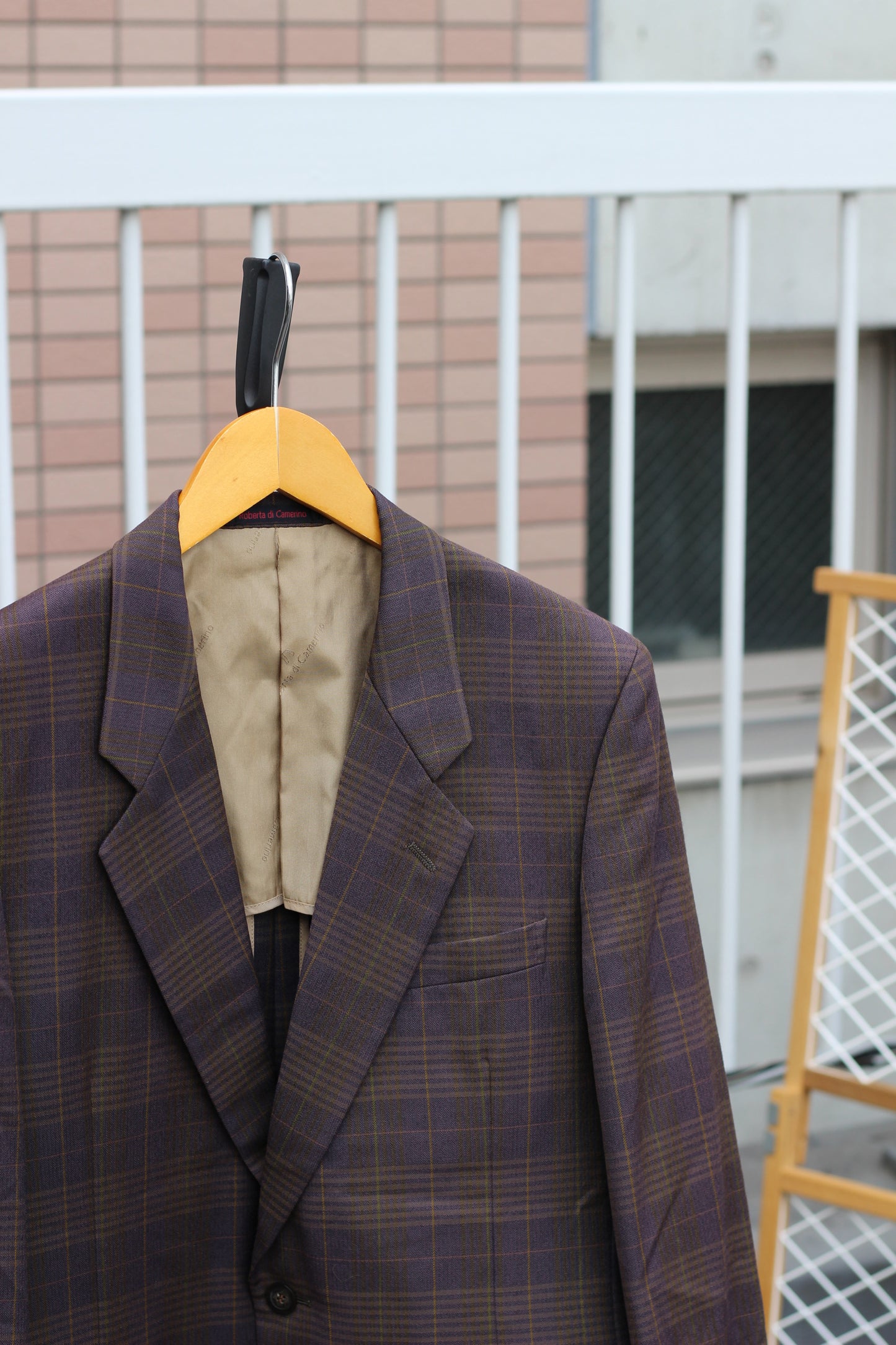 Men's High-Grade Check Tailored Jacket x9点