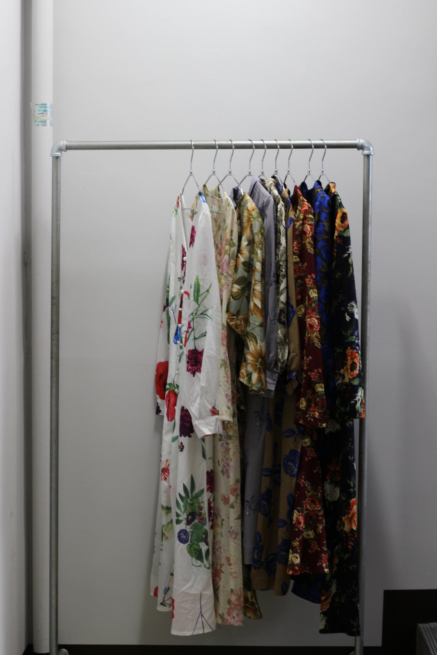 Vintage Floral Long Sleeve One-Piece x10点