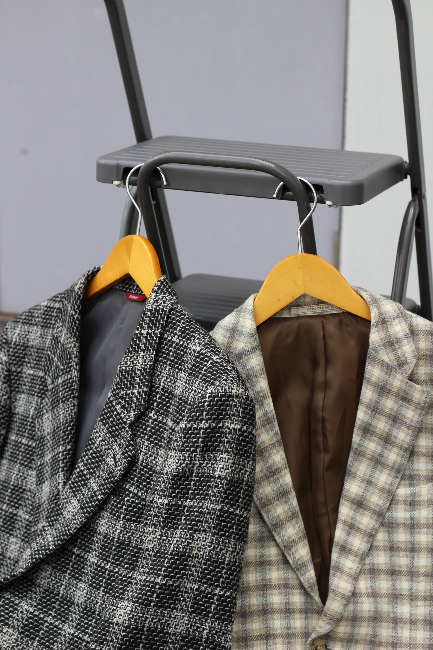 Men's High-Grade Check Tailored Jacket x9点