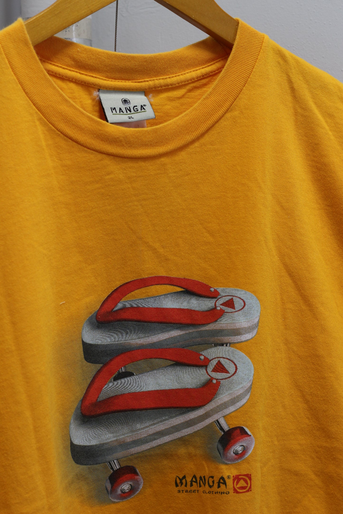 Street Skate Brand Graphic Print T-Shirt x2点
