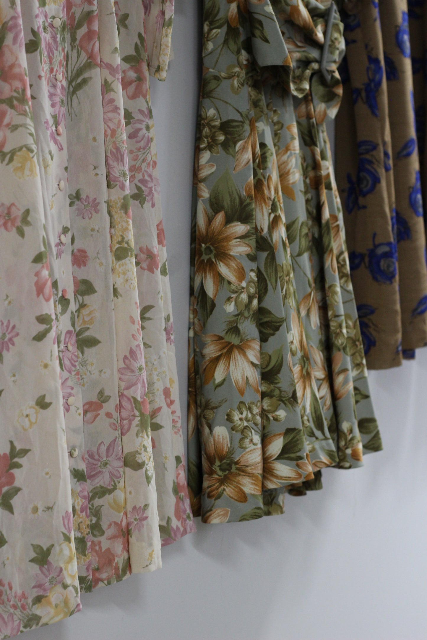 Vintage Floral Long Sleeve One-Piece x10点