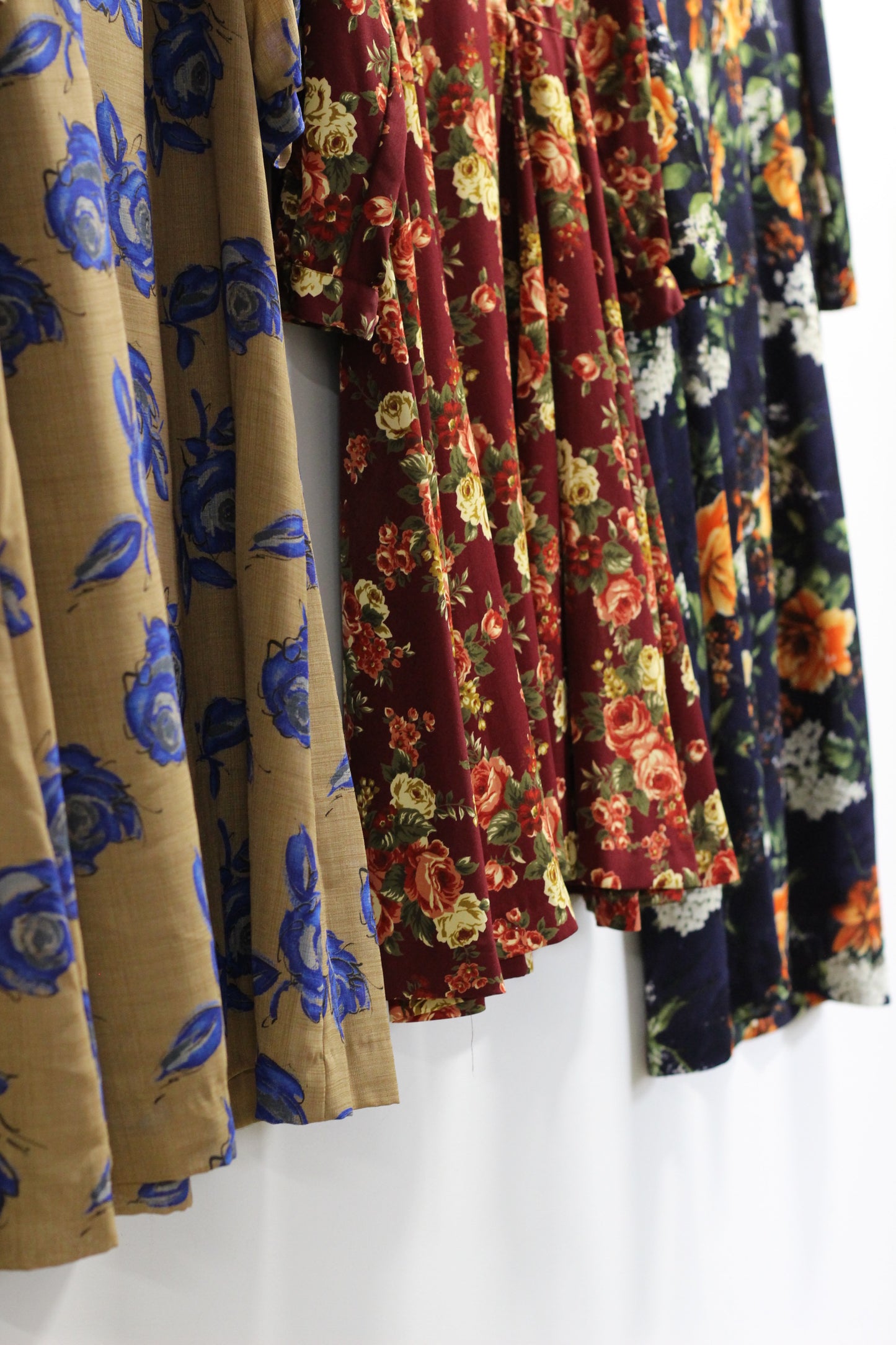 Vintage Floral Long Sleeve One-Piece x10点