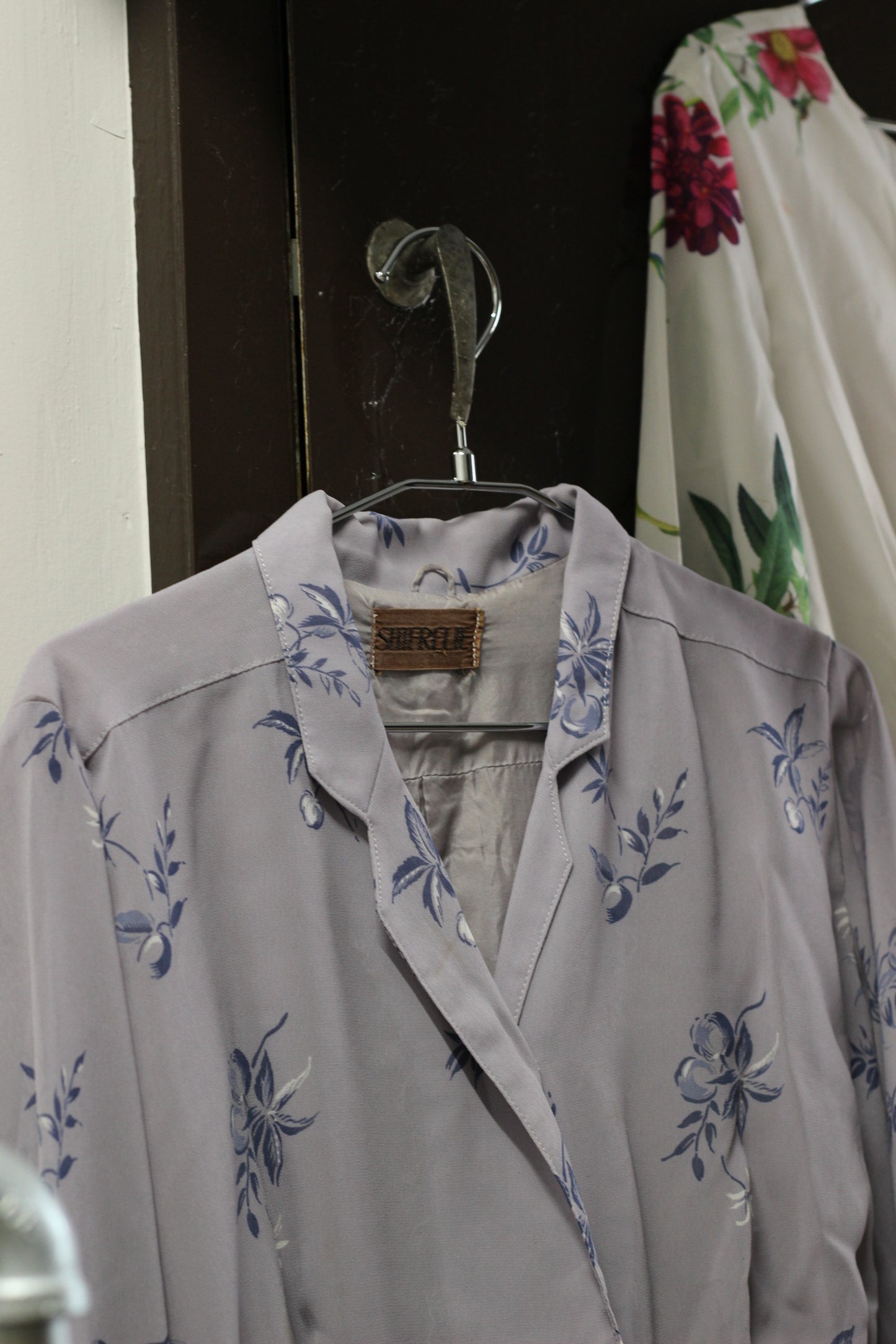 Vintage Floral Long Sleeve One-Piece x10点