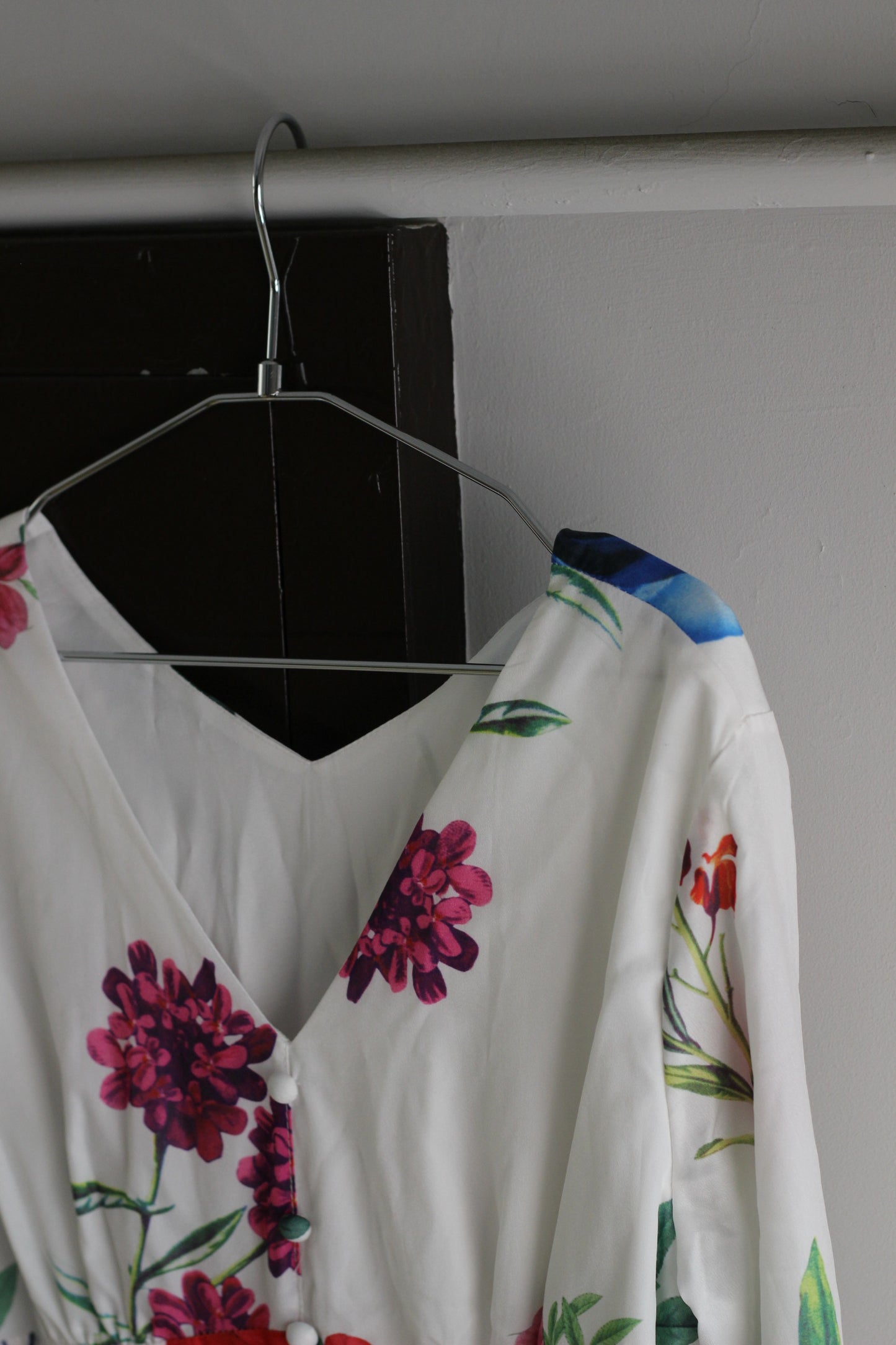 Vintage Floral Long Sleeve One-Piece x10点