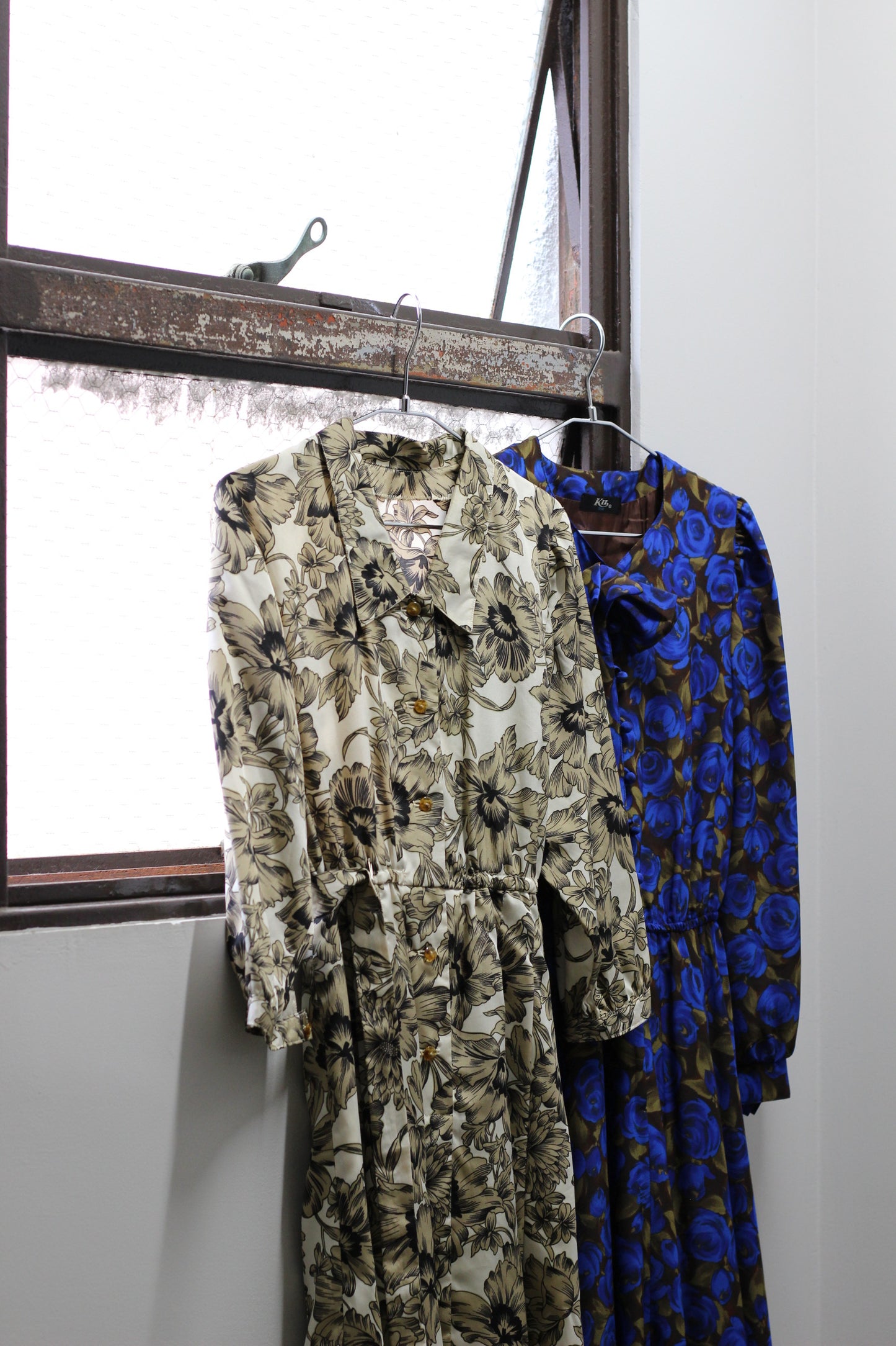 Vintage Floral Long Sleeve One-Piece x10点