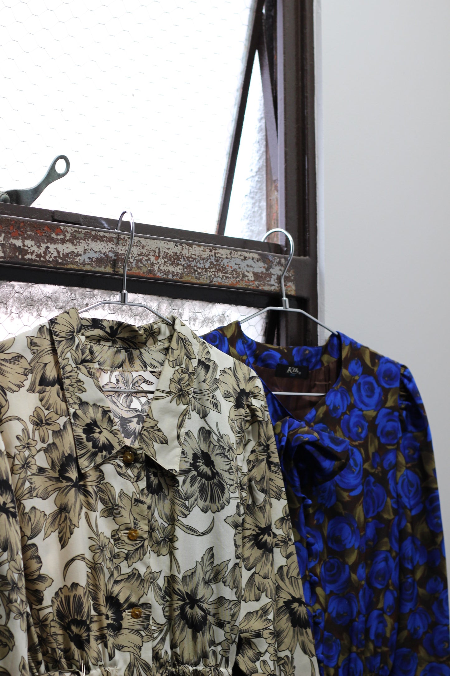 Vintage Floral Long Sleeve One-Piece x10点