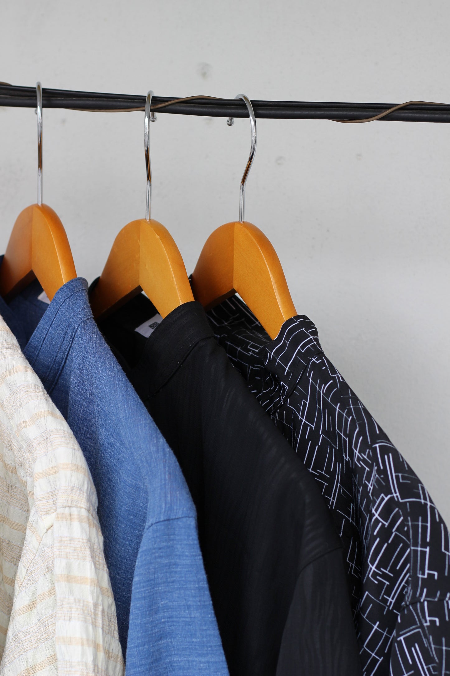 Men's Stand Collar Short Sleeve Shirt x5点