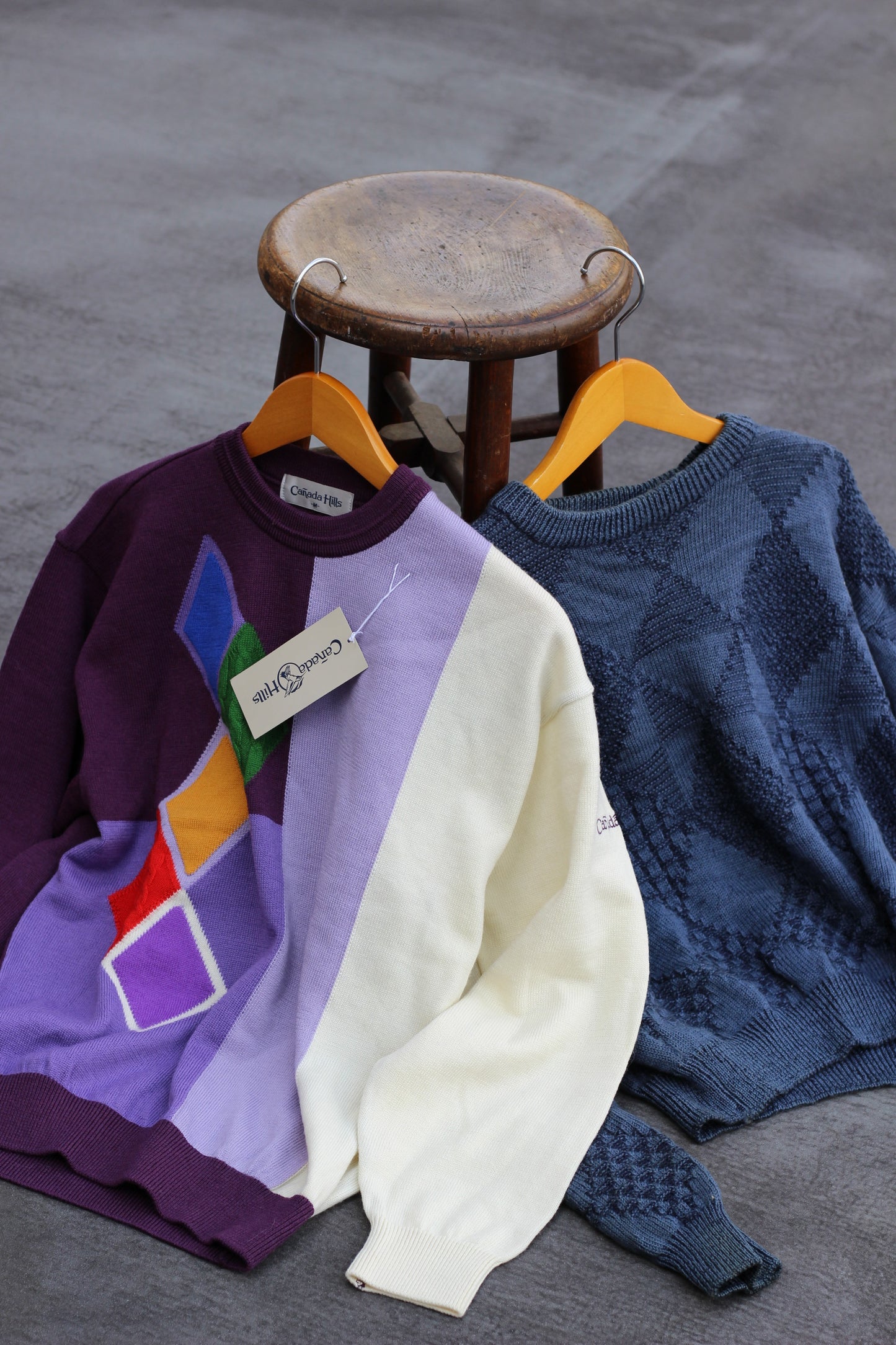 Men's Argyle Check Sweater x6点