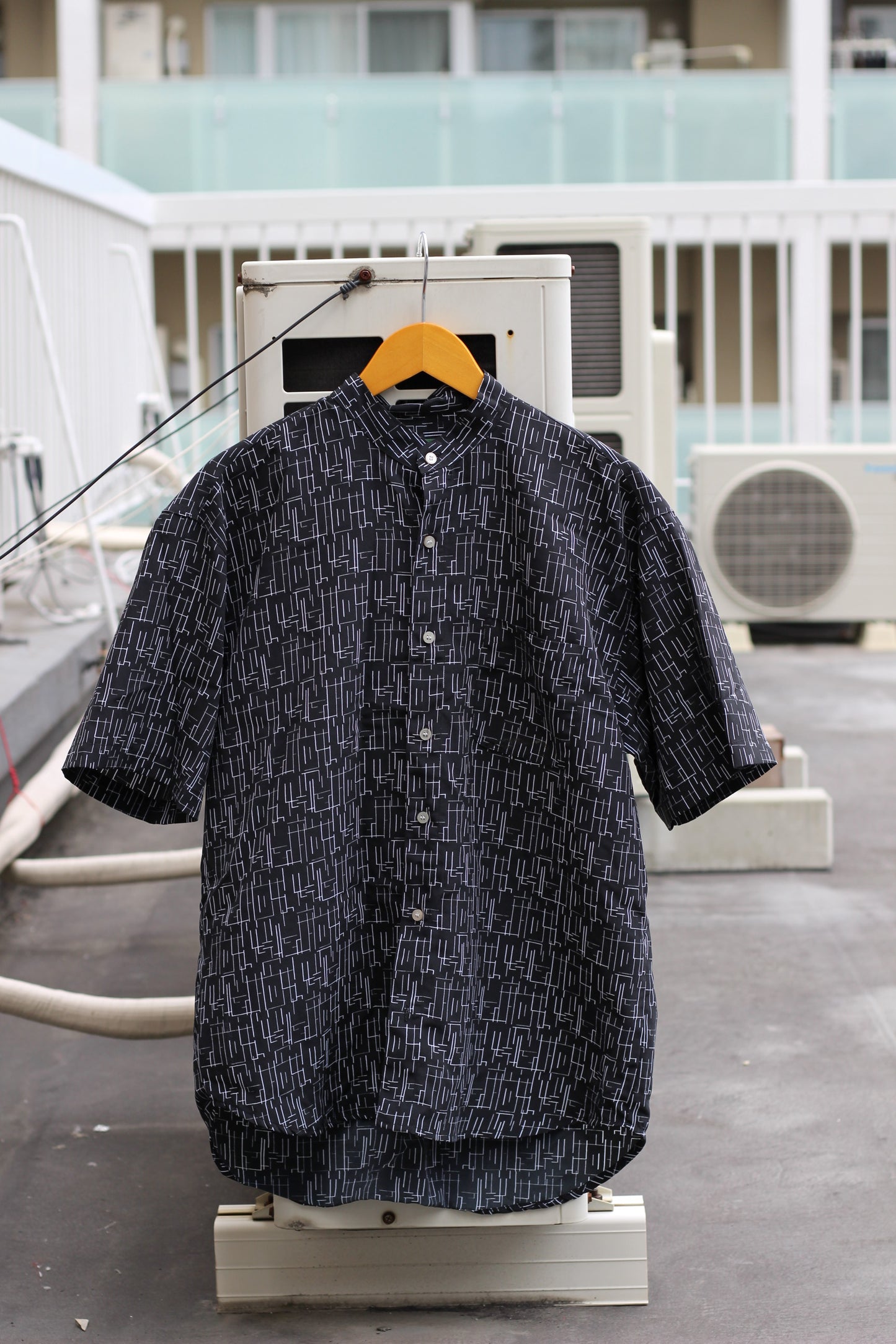 Men's Stand Collar Short Sleeve Shirt x5点