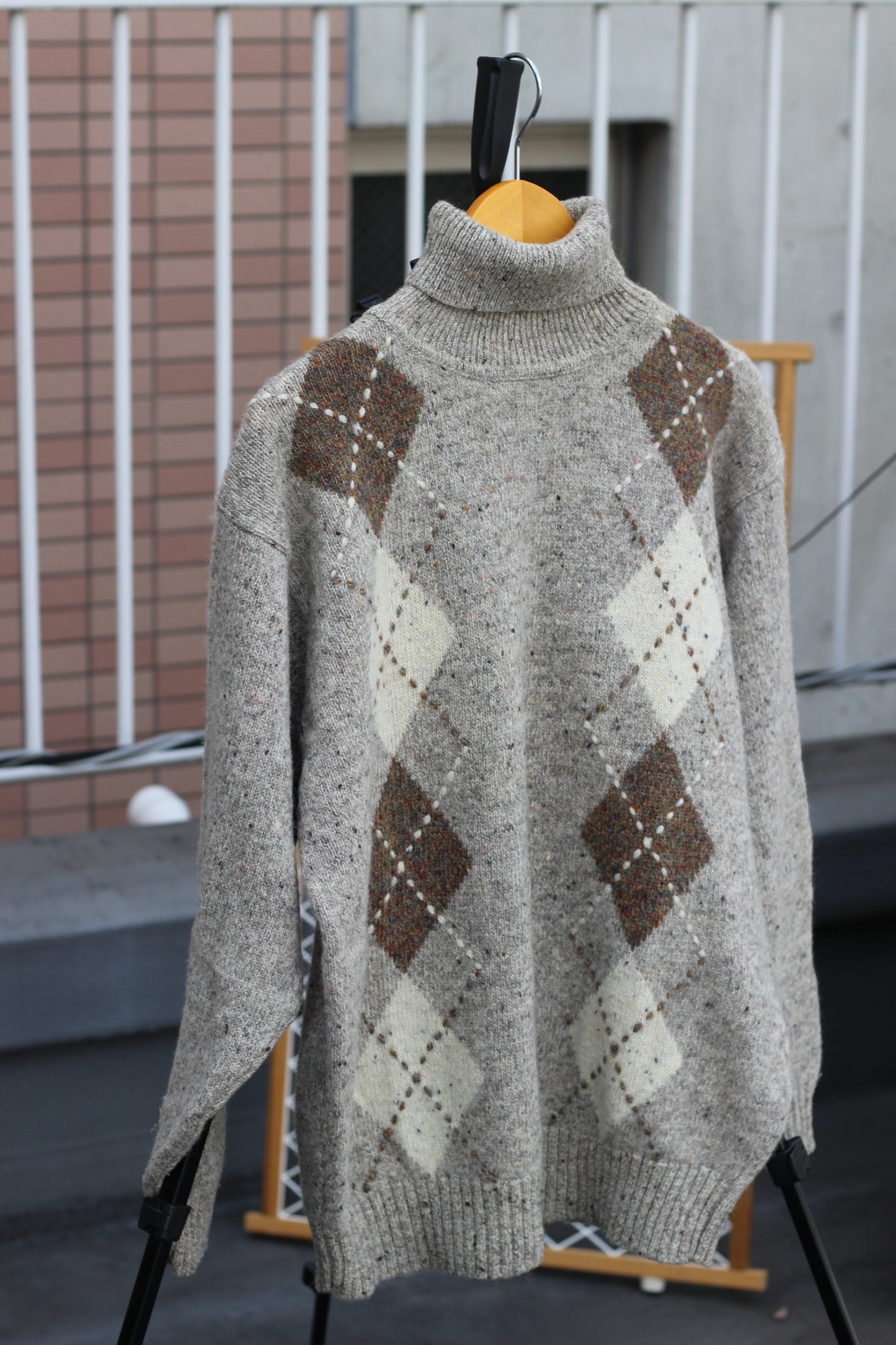 Men's Argyle Check Sweater x6点
