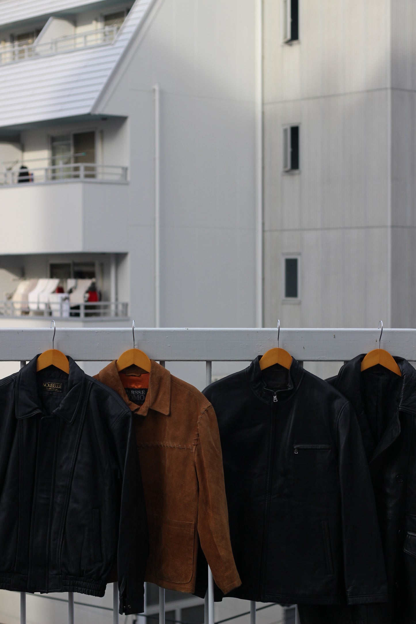 90's Men's select leather jacket