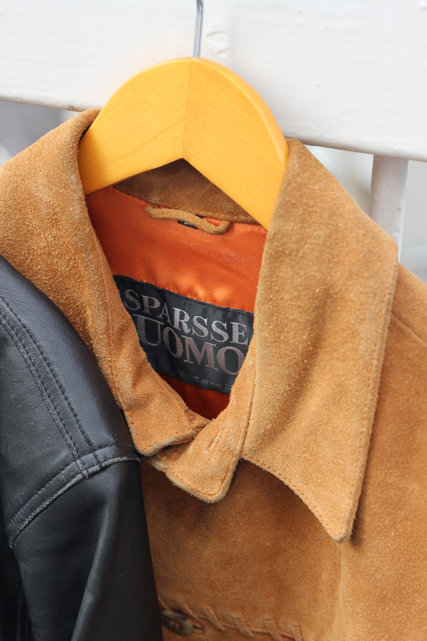 90's Men's select leather jacket