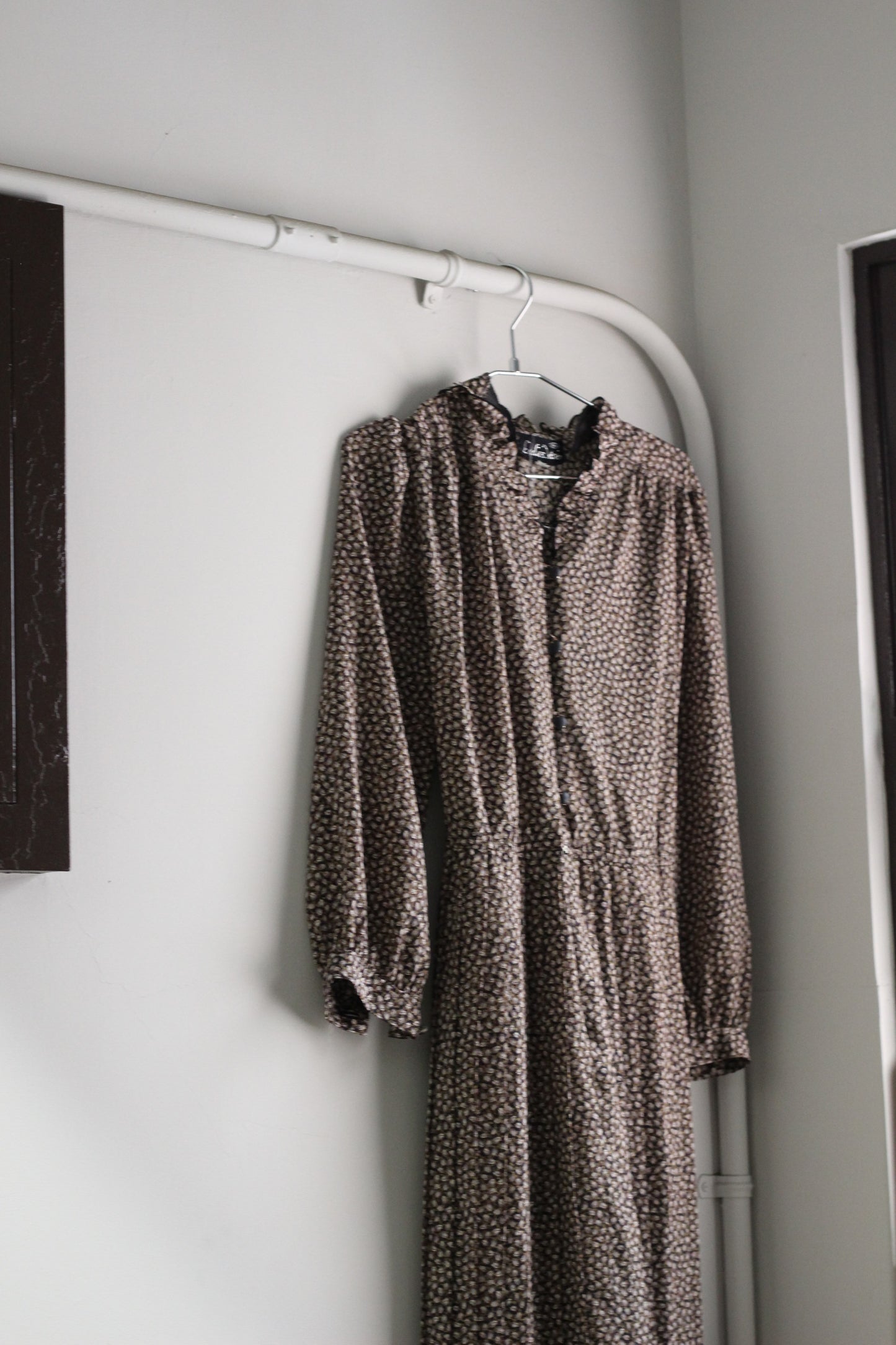 Vintage Flower Long Sleeve One-Piece x10点