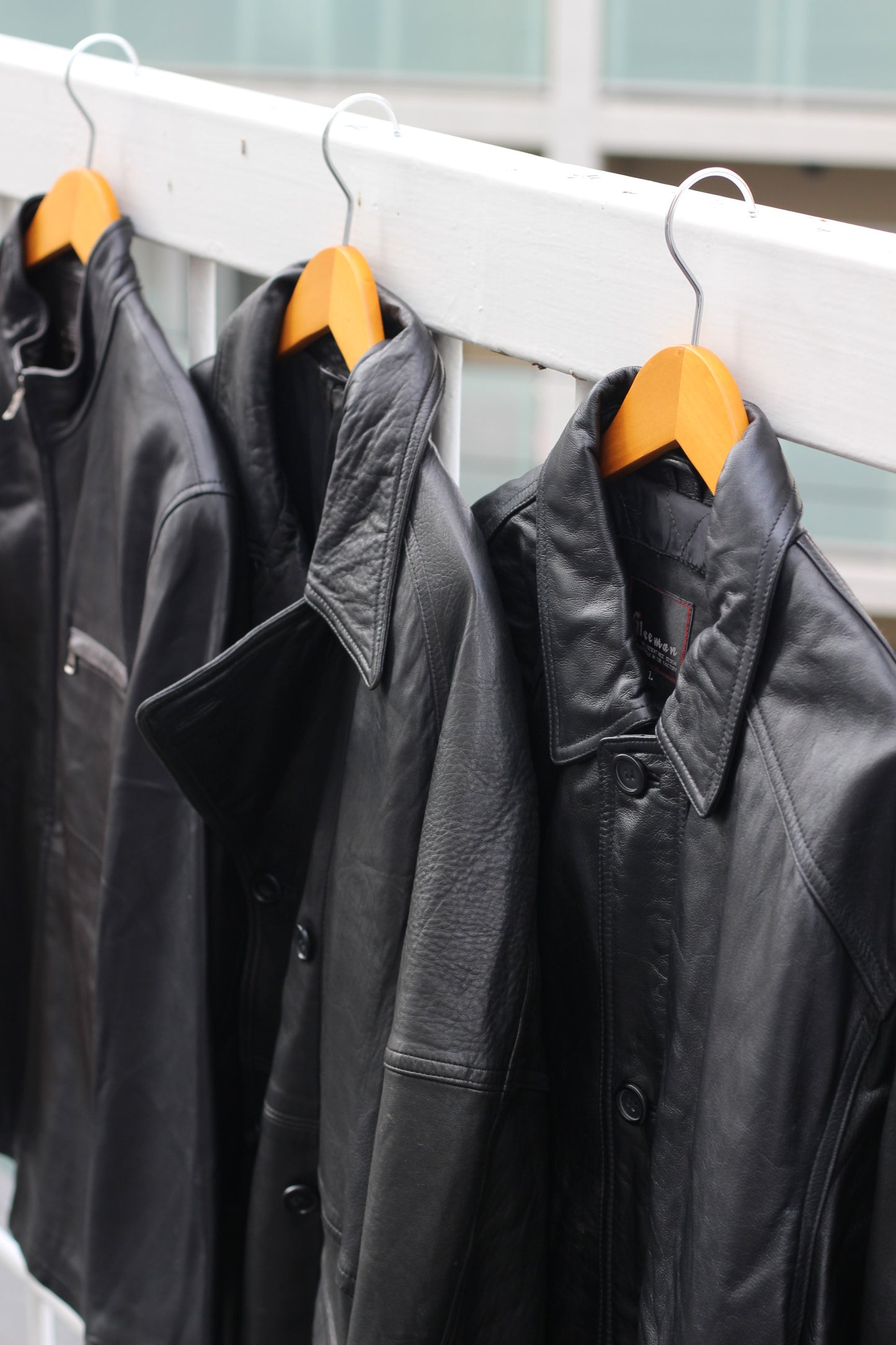 90's Men's select leather jacket