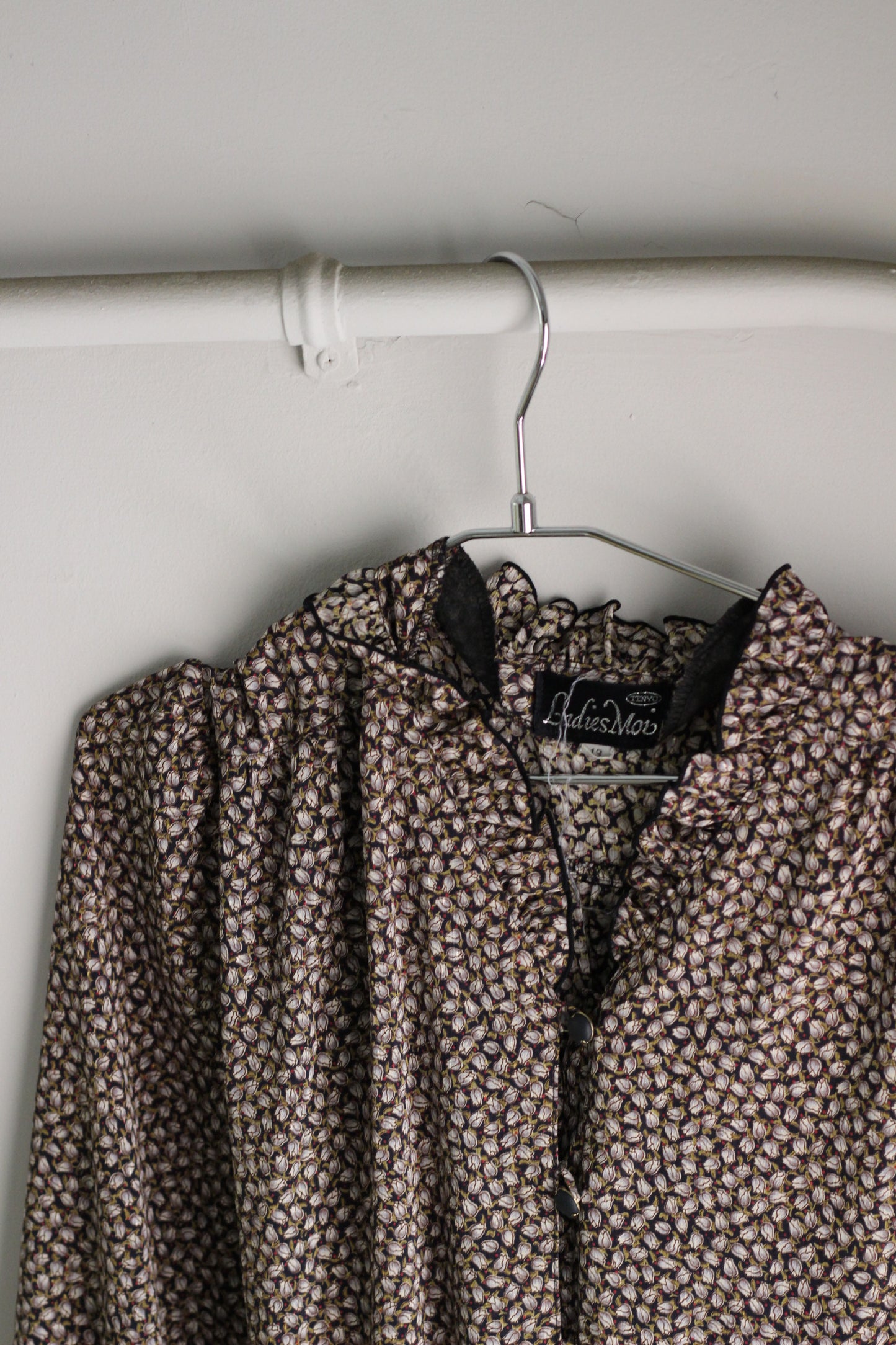 Vintage Flower Long Sleeve One-Piece x10点