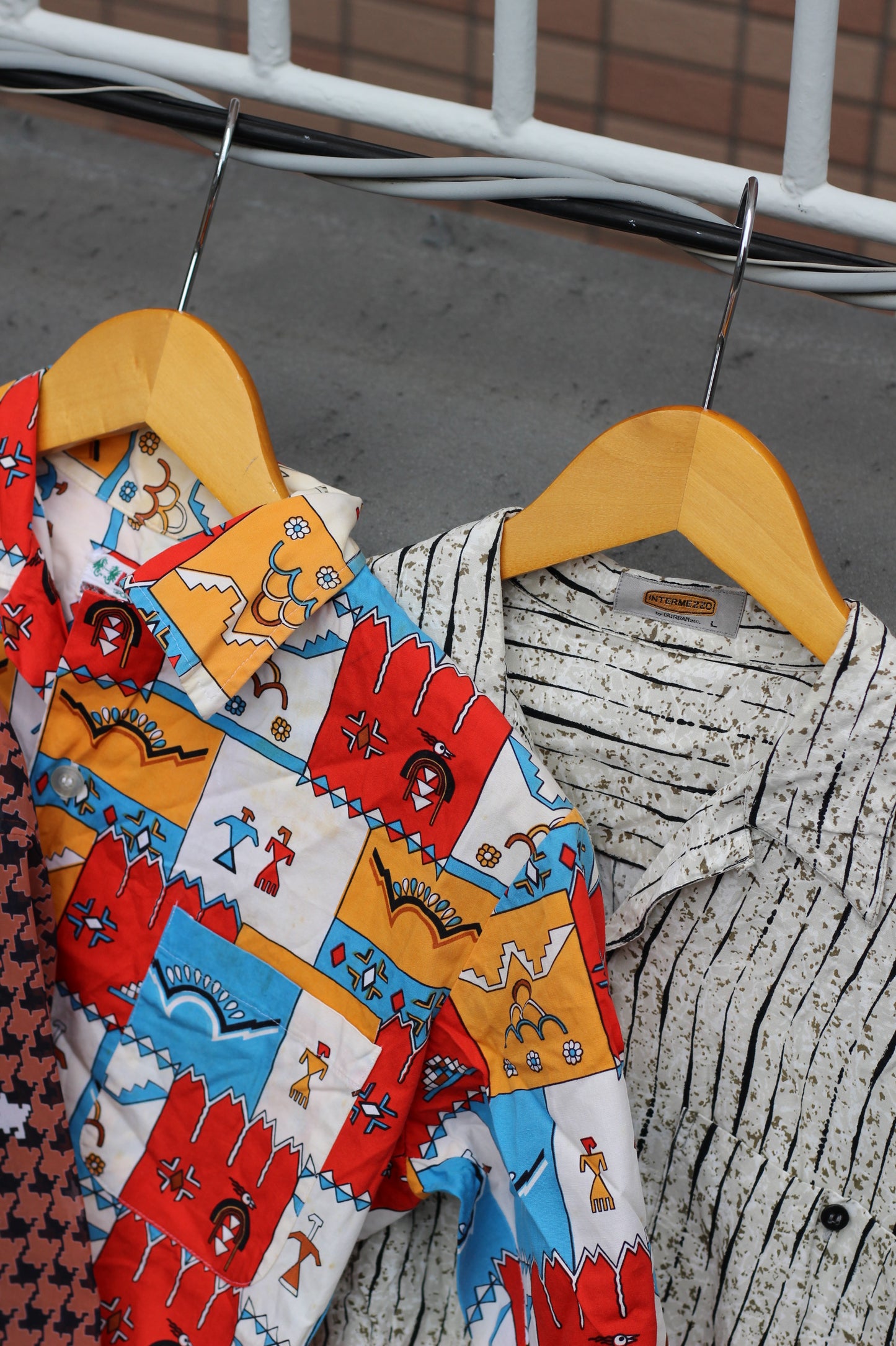 Men's Open Collar Design Short Sleeve Shirt x11点