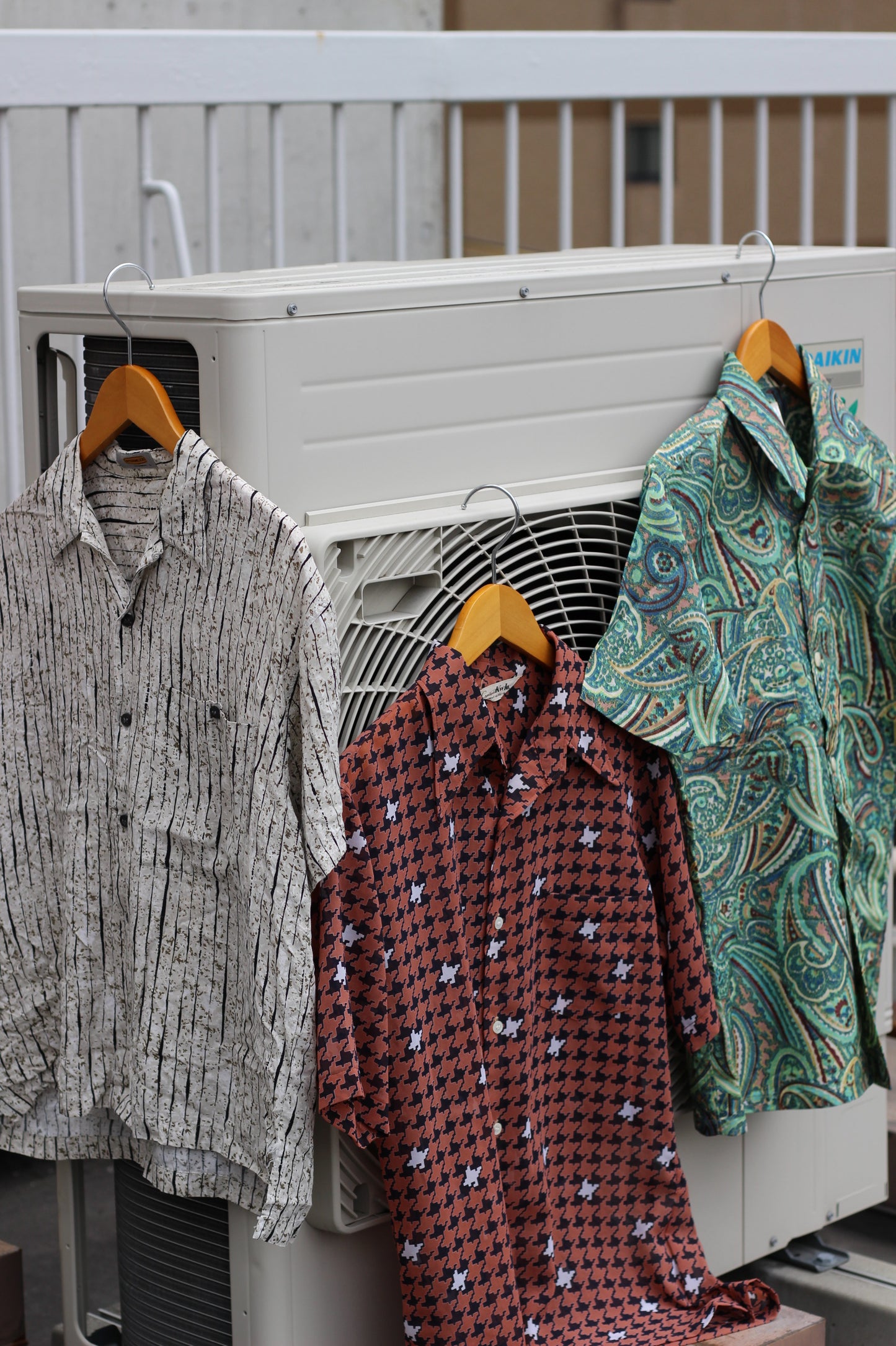 Men's Open Collar Design Short Sleeve Shirt x11点