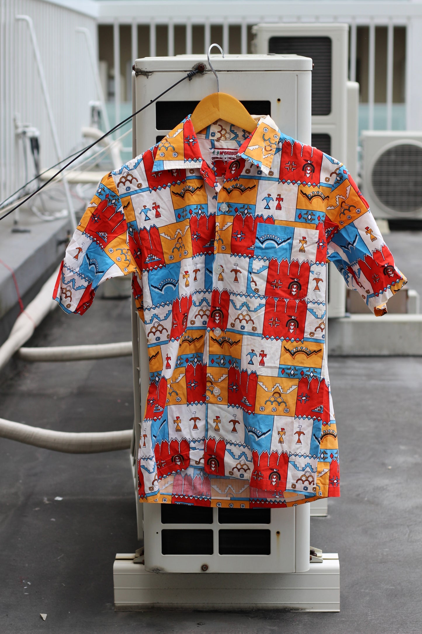 Men's Open Collar Design Short Sleeve Shirt x11点