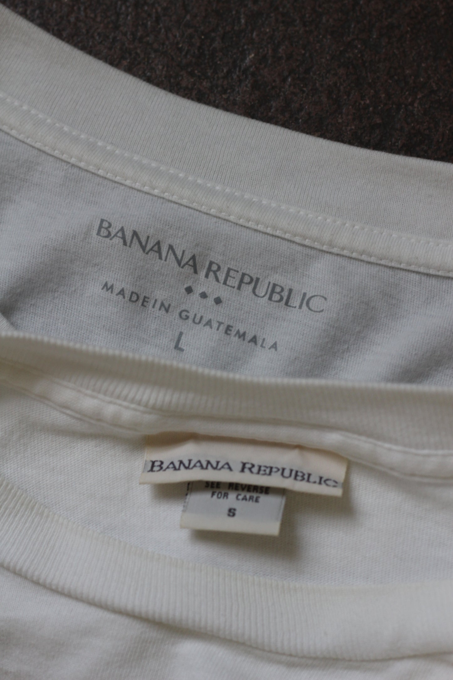 Old Banana Republic Logo T-Shirt x2点