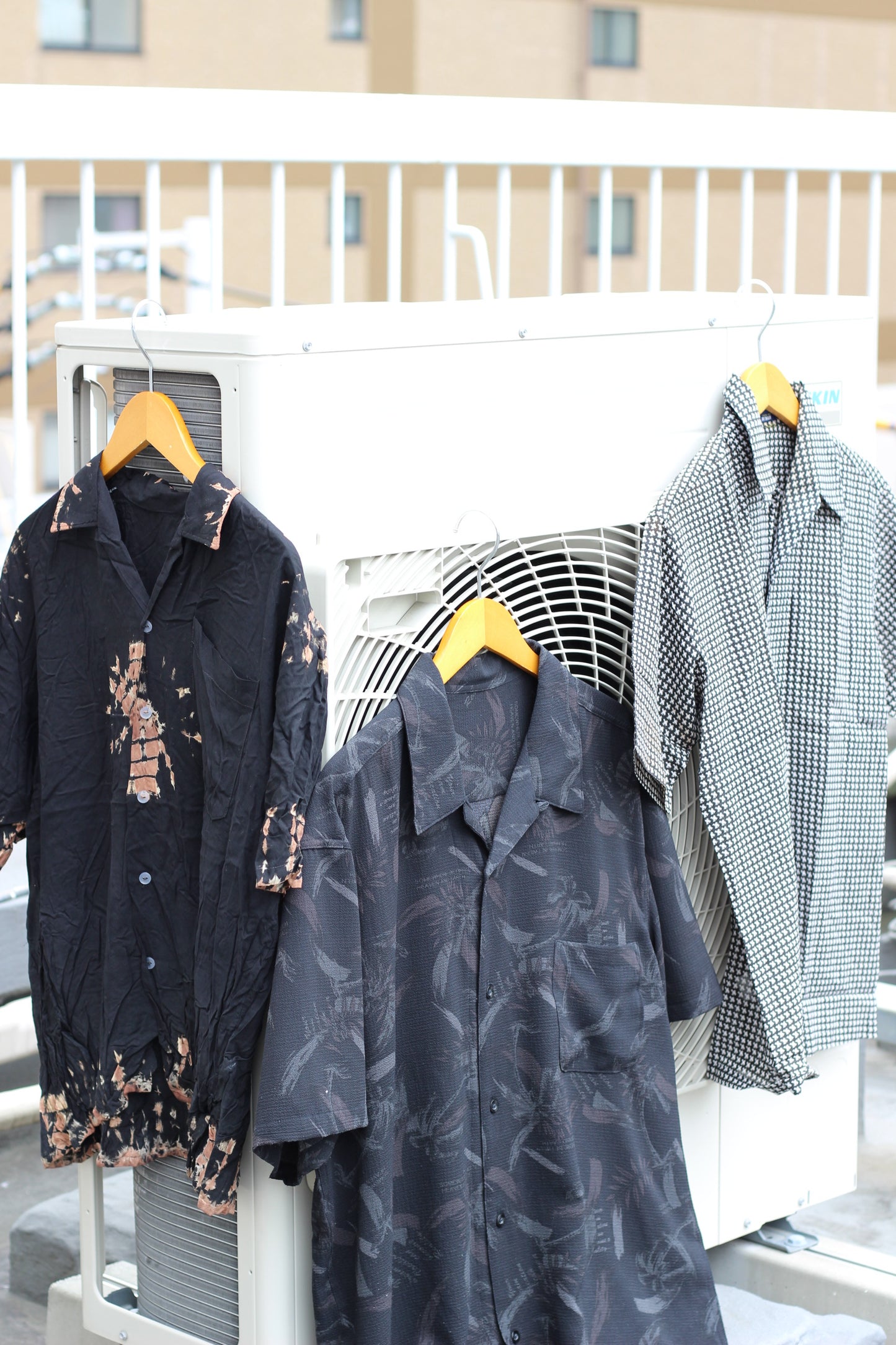 Men's Open Collar Design Short Sleeve Shirt x11点