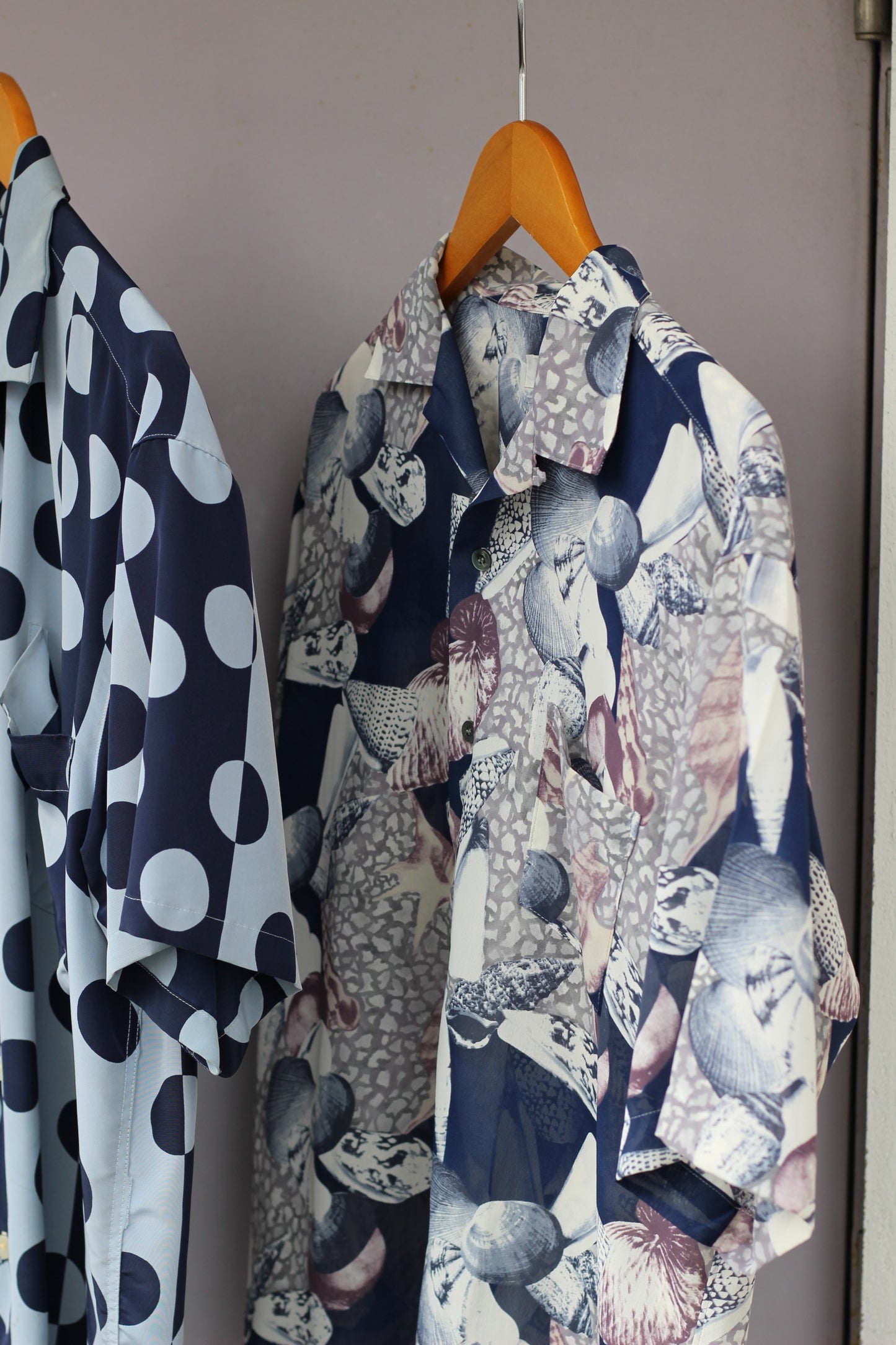 Men's Open Collar Design Short Sleeve Shirt x7点