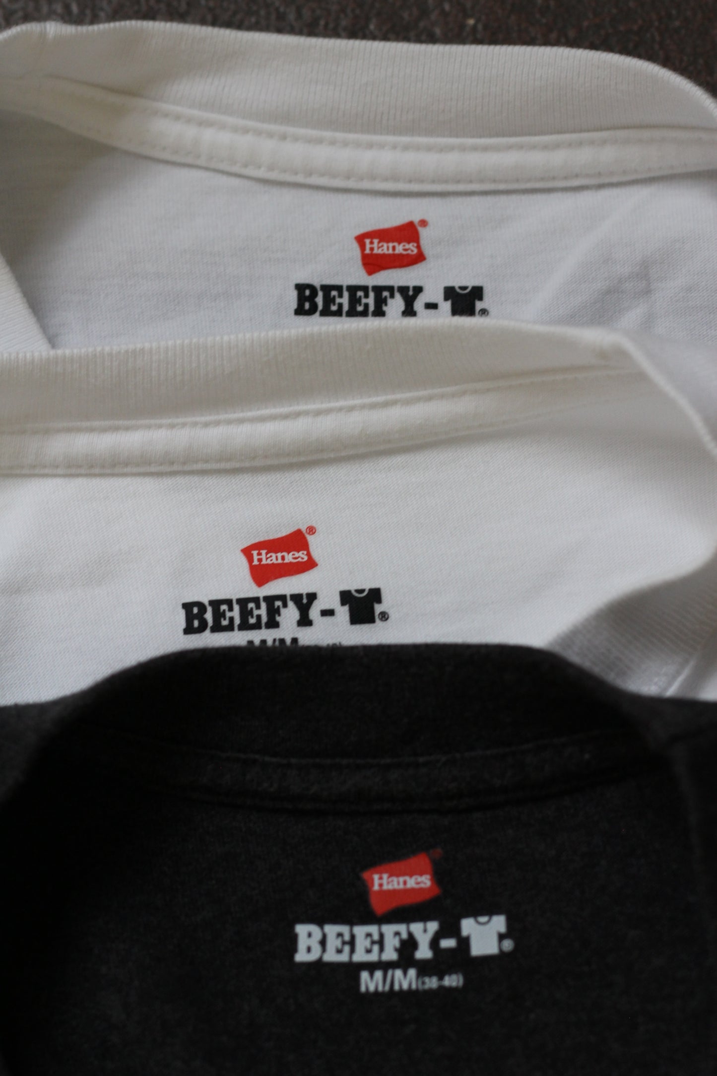 Men's Hanes BEEFY-T x3点