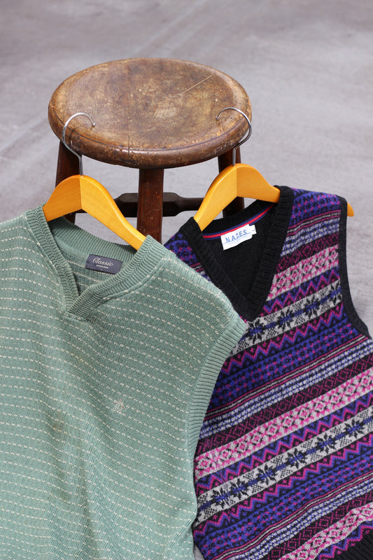 Men's Knit Vest x4点