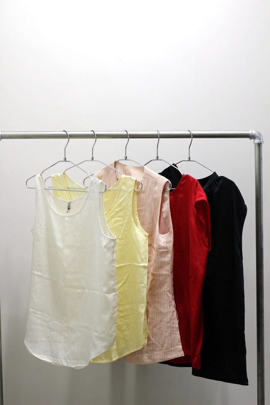 Vintage Simple No Sleeve Blouse x10点