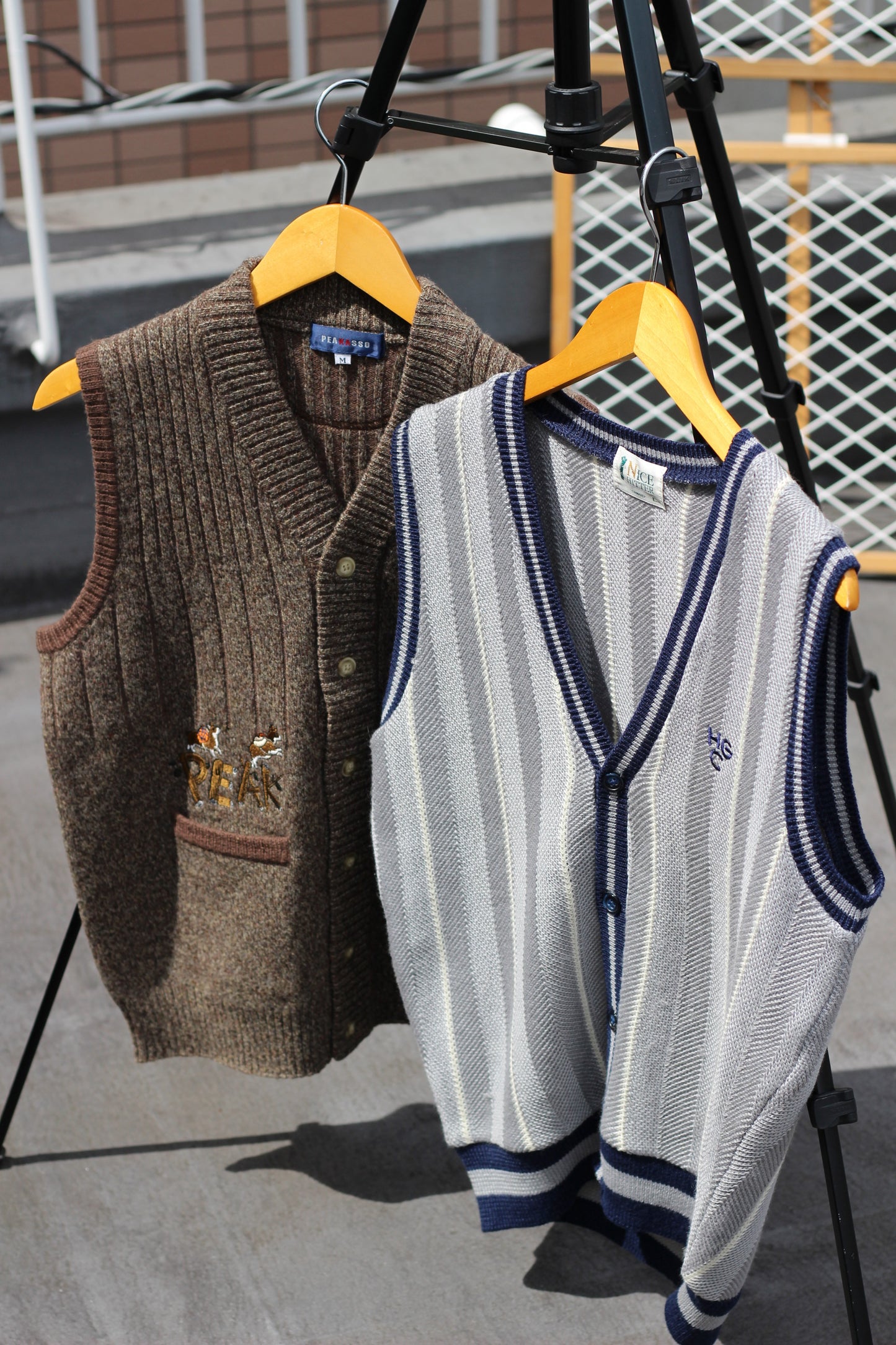 Men's Knit Vest Cardigan x6点