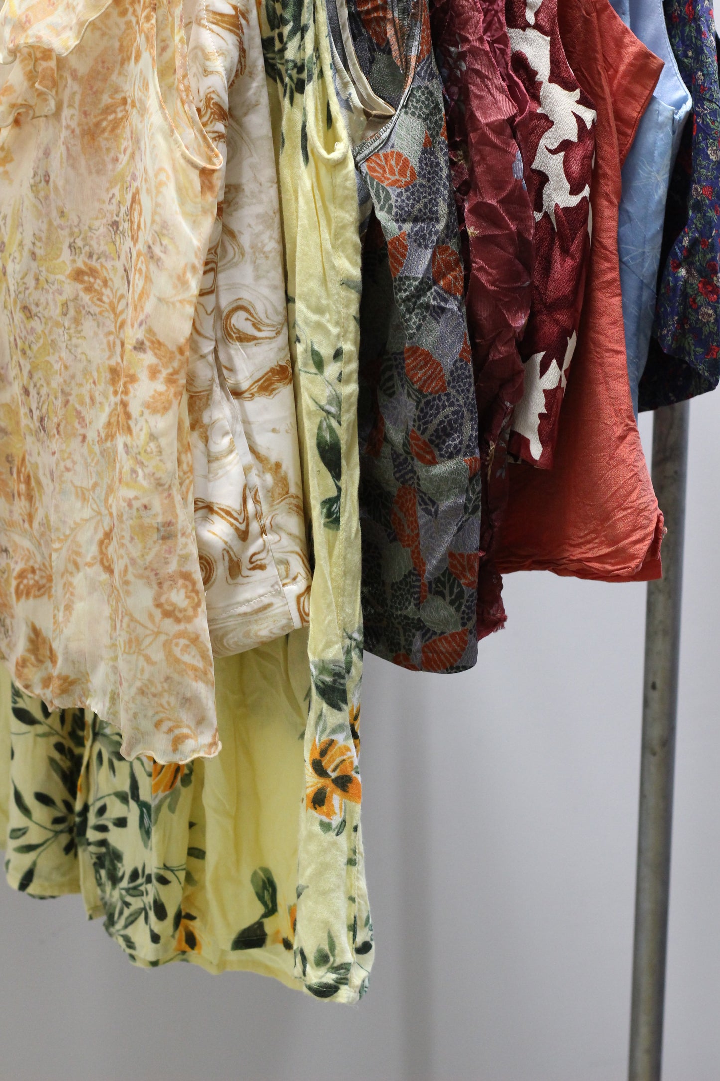 Vintage Flower Design No Sleeve Blouse x10点
