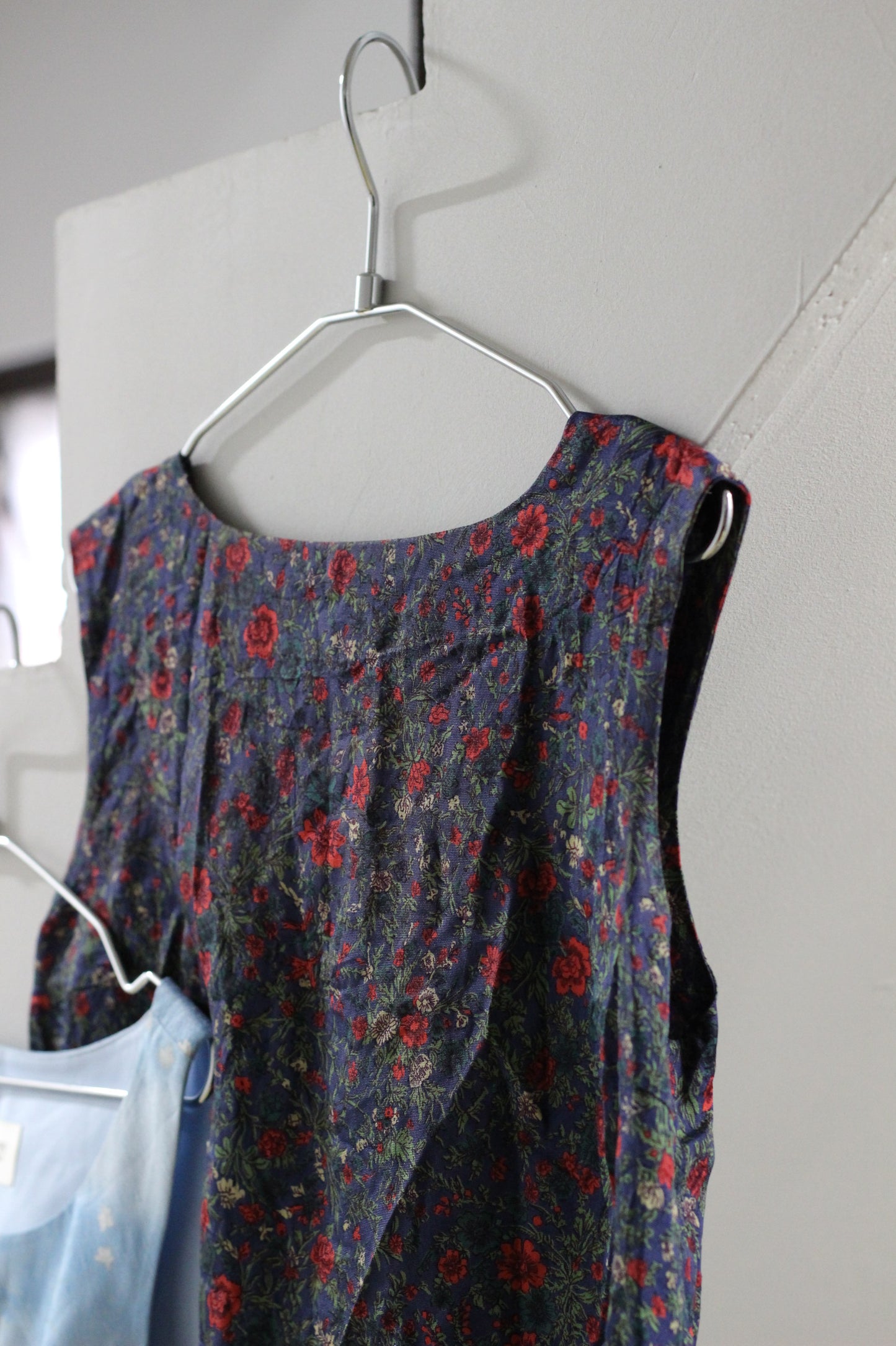 Vintage Flower Design No Sleeve Blouse x10点