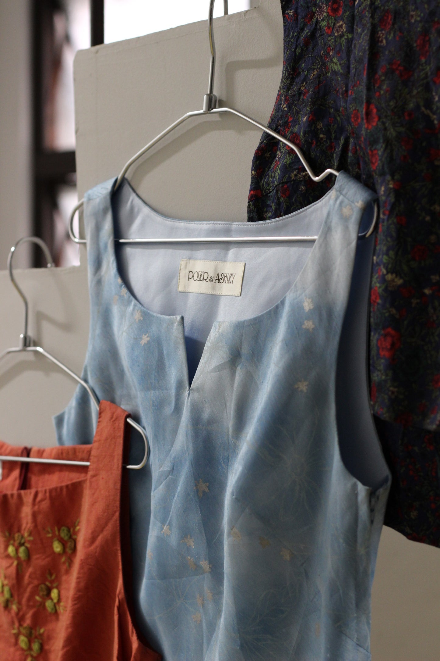 Vintage Flower Design No Sleeve Blouse x10点