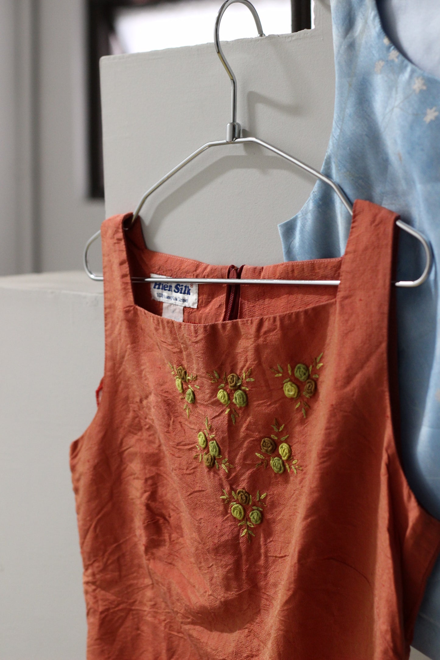 Vintage Flower Design No Sleeve Blouse x10点