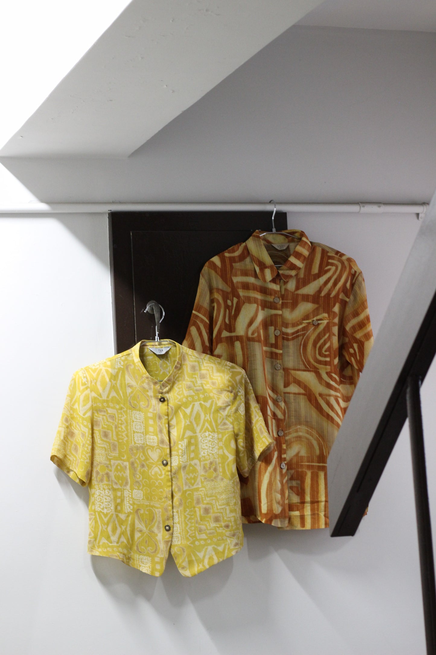 Vintage Design Pattern Short Sleeve Blouse x10点