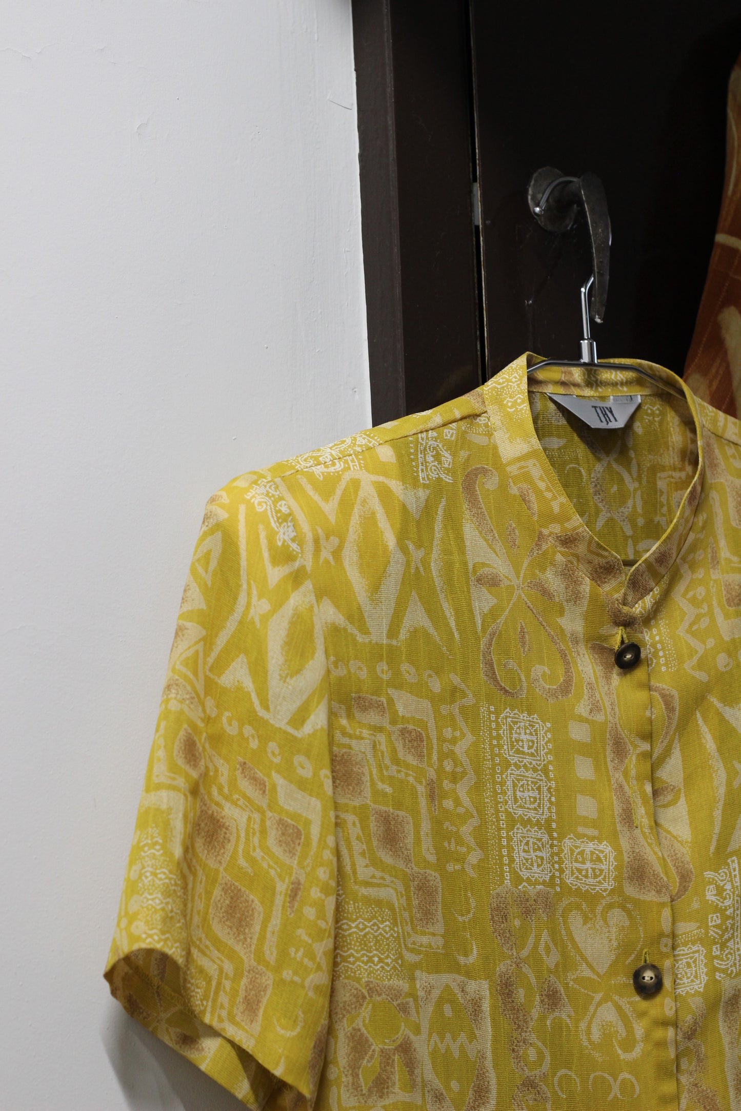 Vintage Design Pattern Short Sleeve Blouse x10点