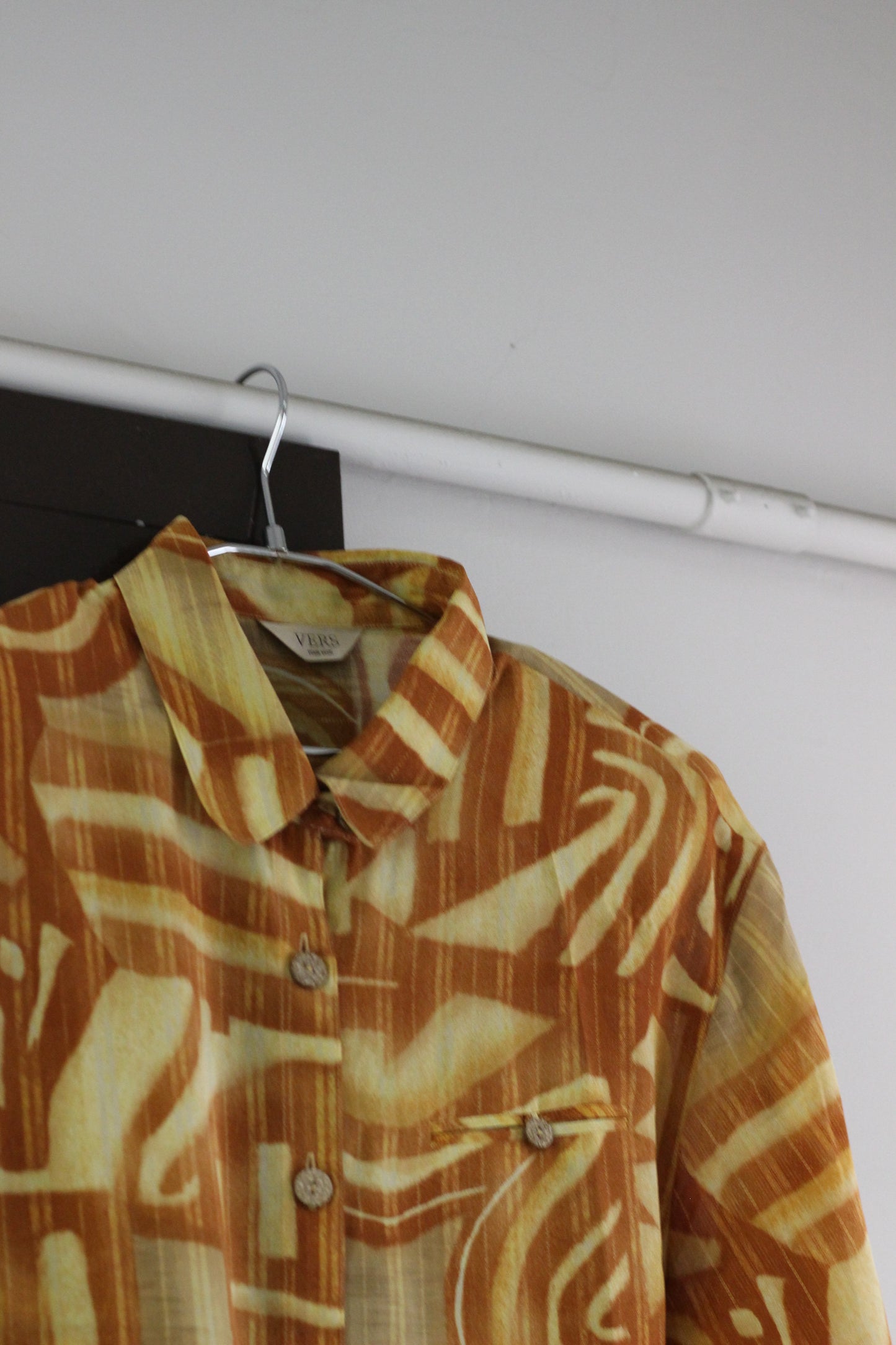 Vintage Design Pattern Short Sleeve Blouse x10点