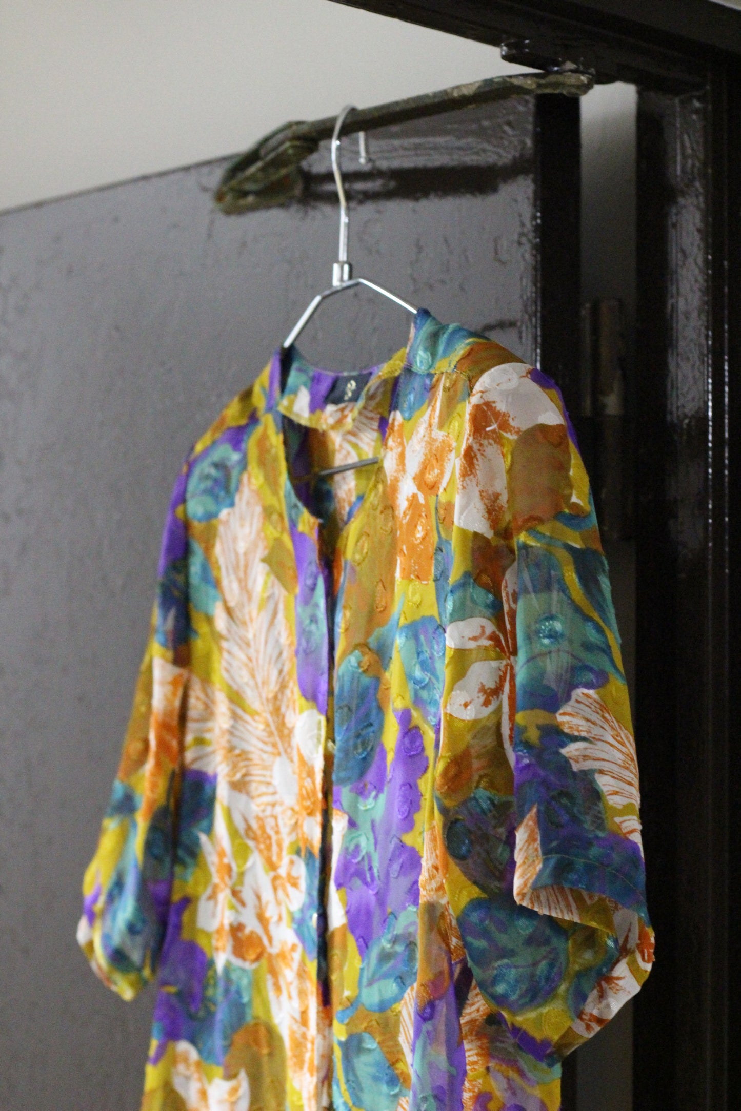 Vintage Design Pattern Short Sleeve Blouse x10点
