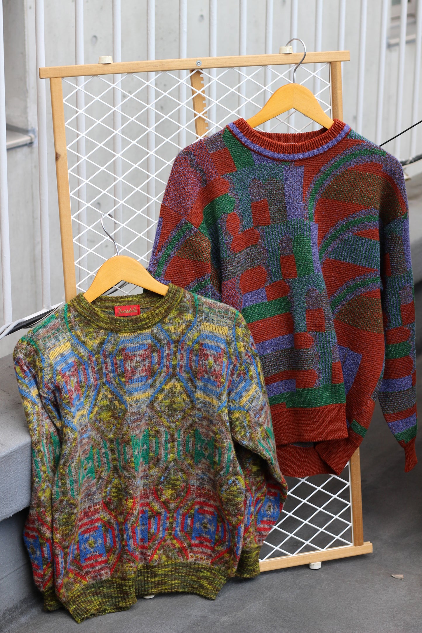 Vintage Men's Color Design Knit x8点