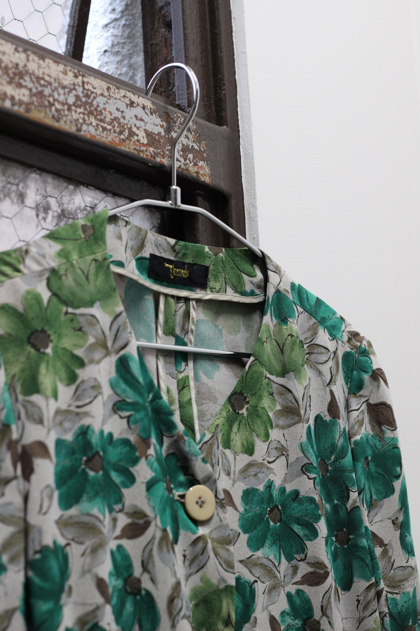 Vintage Flower Short Sleeve Blouse x10点